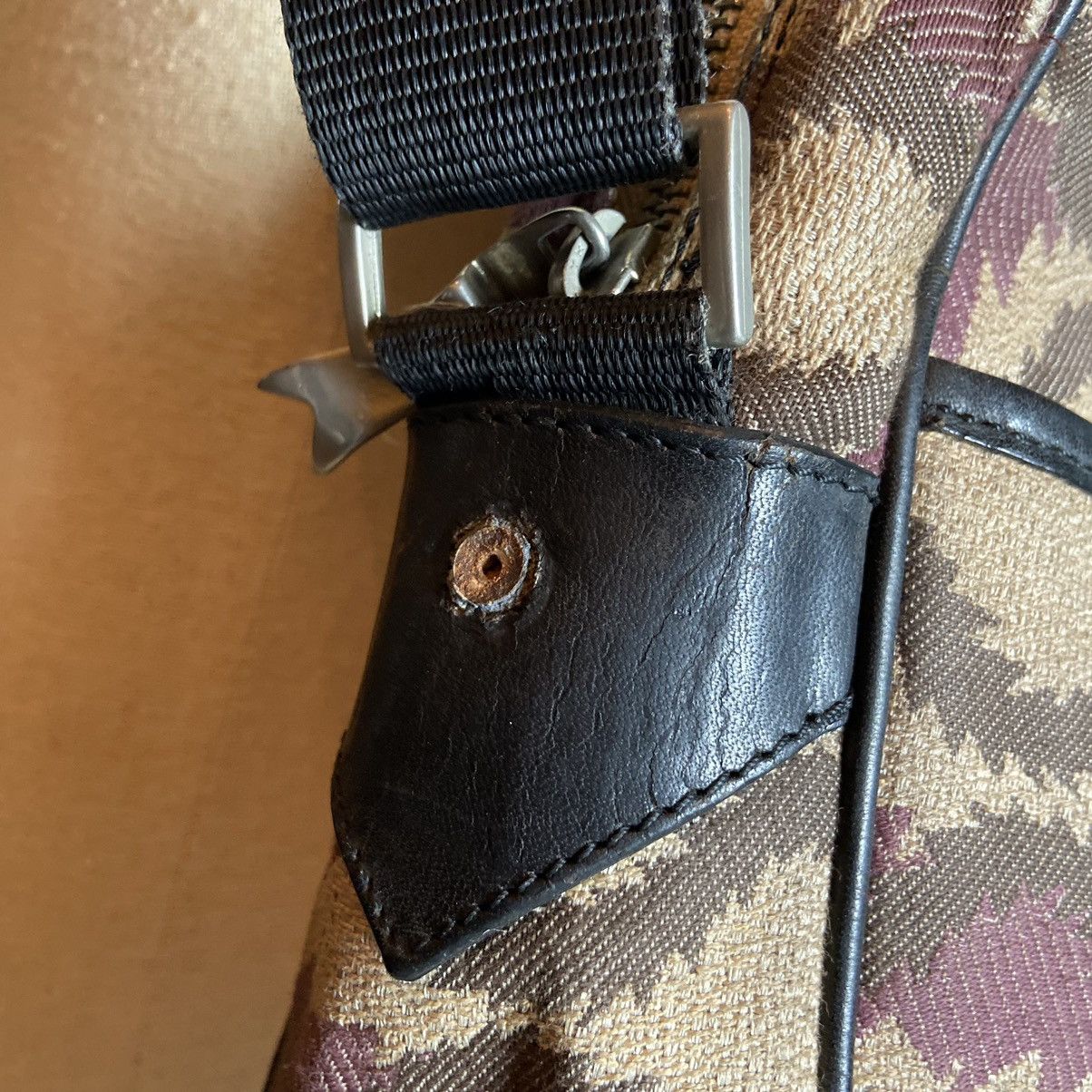 Vivienne Westwood Vivienne Westwood Genuine Leather Canvas Shoulder Bag Size ONE SIZE - 12 Thumbnail