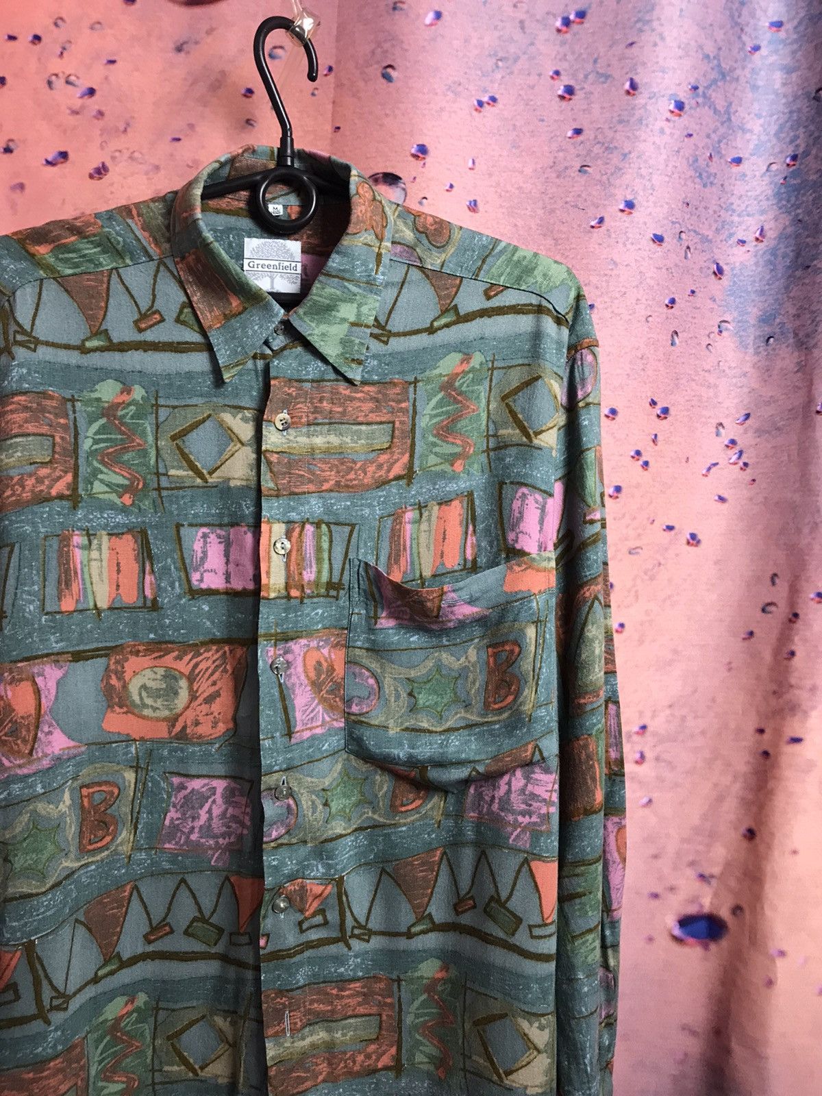 Vintage Vintage crazy streetwear shirt Size US L / EU 52-54 / 3 - 1 Thumbnail
