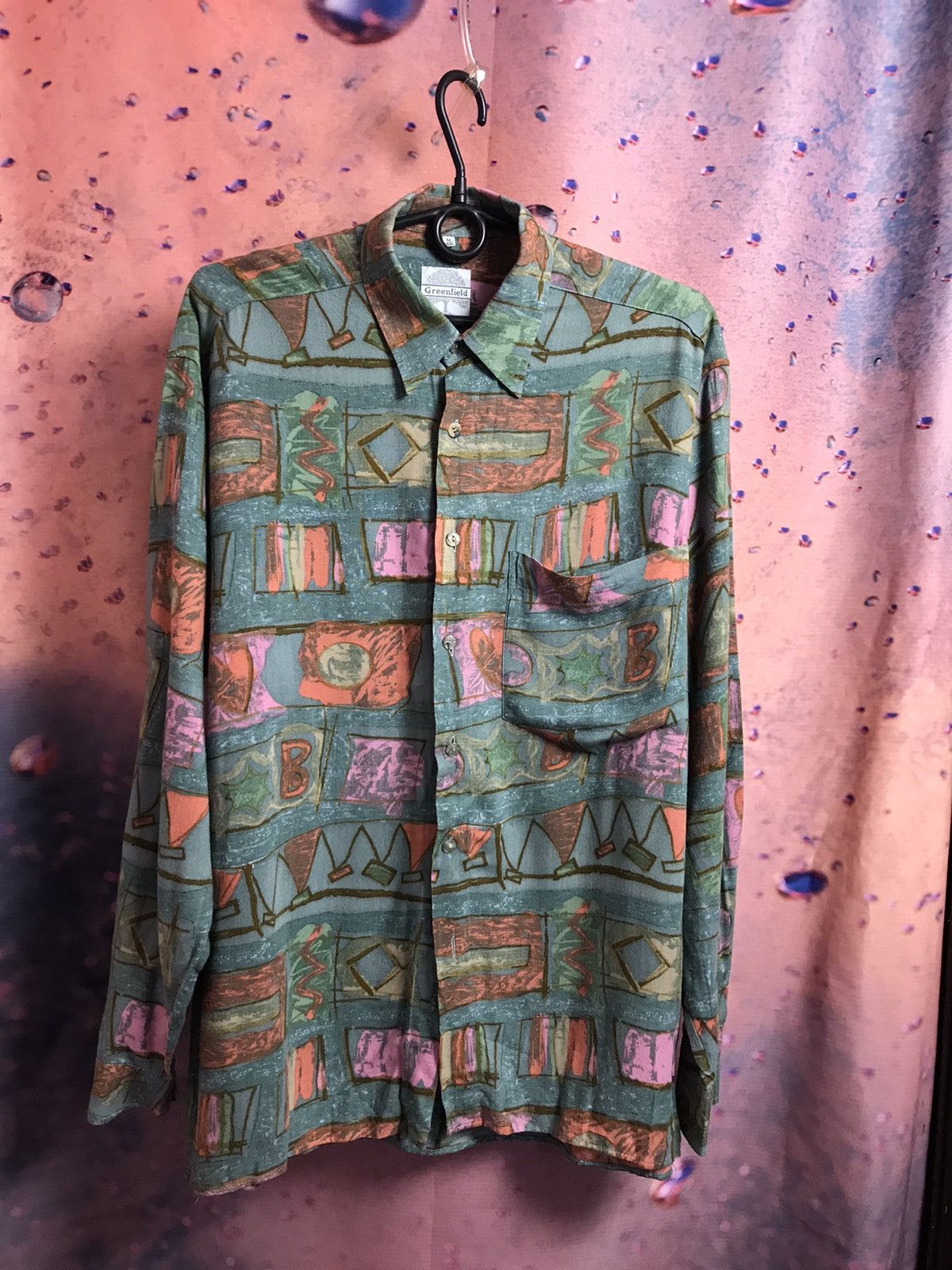 Vintage Vintage crazy streetwear shirt Size US L / EU 52-54 / 3 - 2 Thumbnail