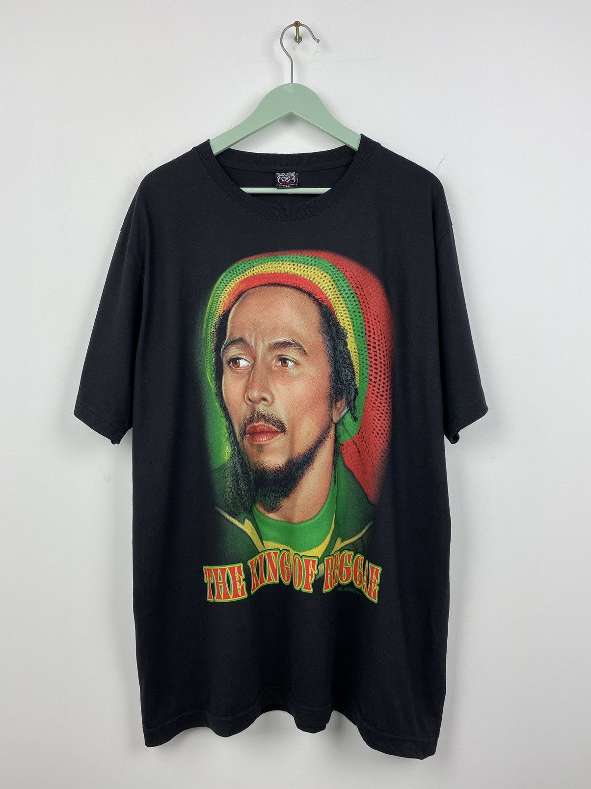 Band Tees Vintage Y2K Bob Marley The King Of Reggae T Shirt Wu Tang Size US XL / EU 56 / 4 - 1 Thumbnail