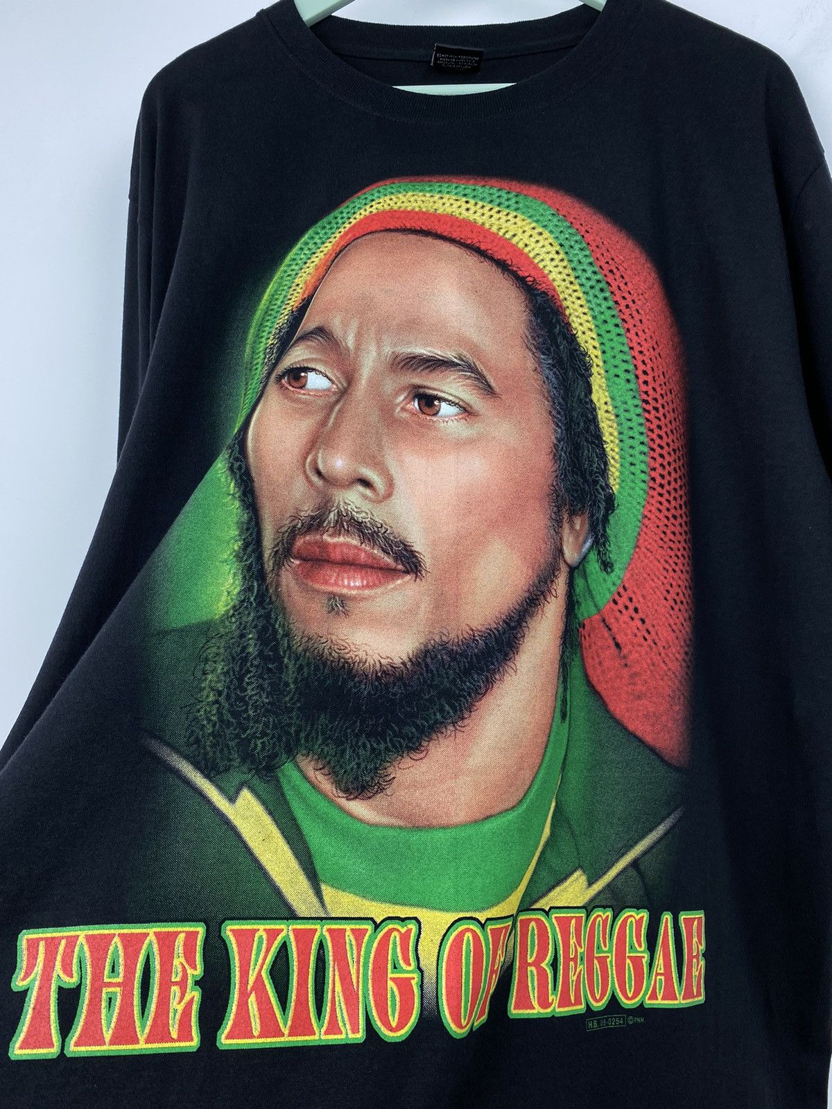 Band Tees Vintage Y2K Bob Marley The King Of Reggae T Shirt Wu Tang Size US XL / EU 56 / 4 - 2 Thumbnail