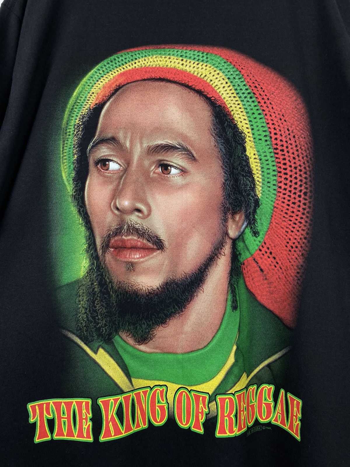 Band Tees Vintage Y2K Bob Marley The King Of Reggae T Shirt Wu Tang Size US XL / EU 56 / 4 - 5 Thumbnail