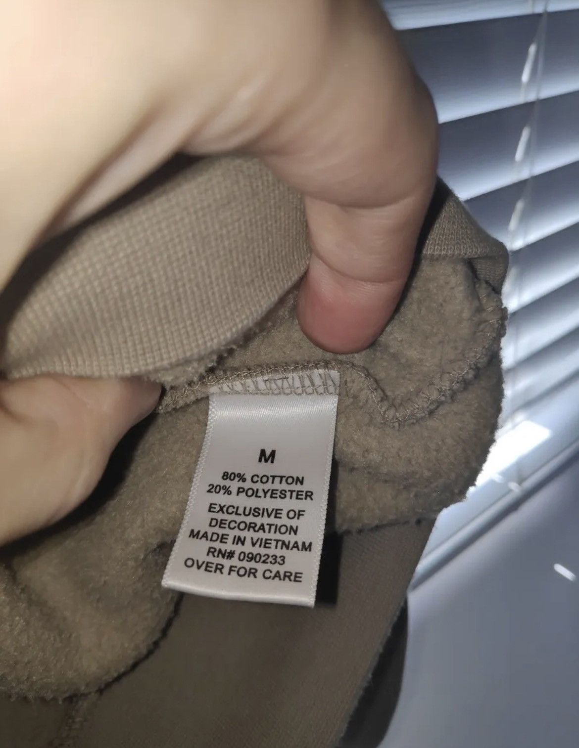 Essentials Fear Of God Essentials Pullover Hoodie Applique Logo OLIVE Size US M / EU 48-50 / 2 - 2 Thumbnail