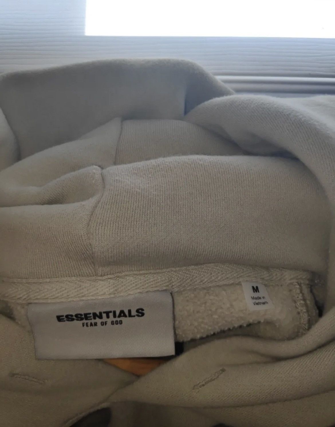 Essentials Fear Of God Essentials Pullover Hoodie Applique Logo OLIVE Size US M / EU 48-50 / 2 - 3 Thumbnail