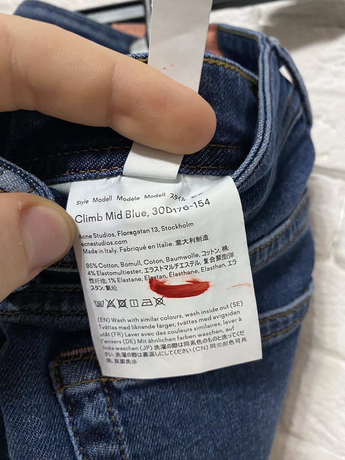 Acne Studios Acne Studios Stockholm Jeans “ Blå Konst ” denim pants Size 27" / US 4 / IT 40 - 4 Thumbnail