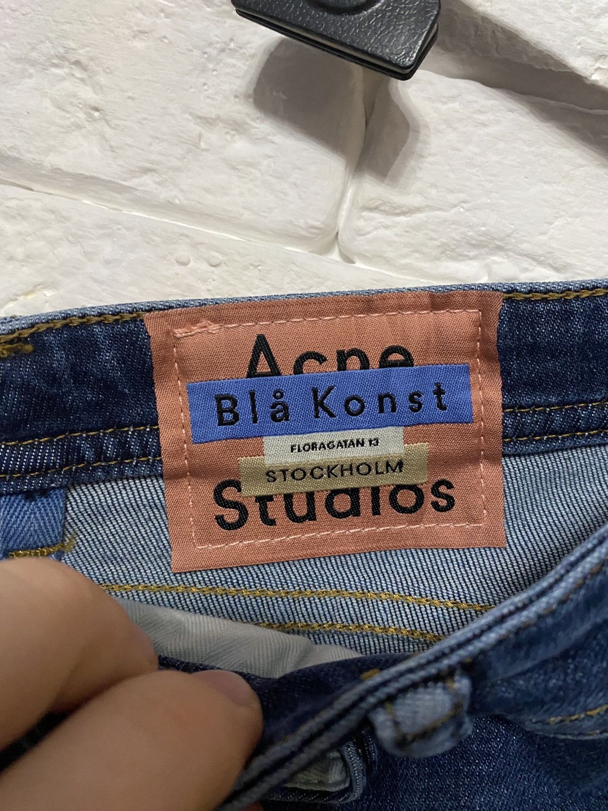 Acne Studios Acne Studios Stockholm Jeans “ Blå Konst ” denim pants Size 27" / US 4 / IT 40 - 2 Thumbnail