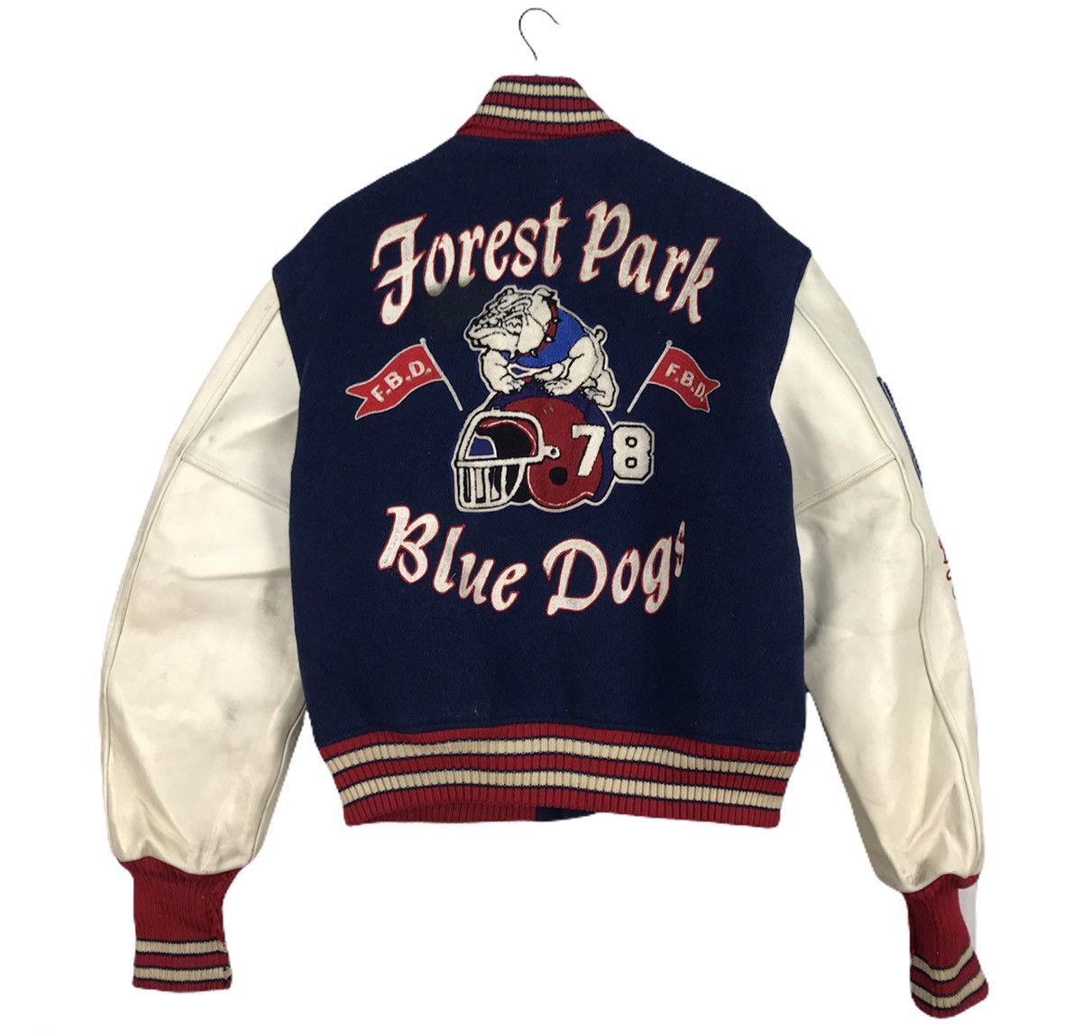 Whitesville Vintage Whitesville Letterman Varsity Jacket Size US L / EU 52-54 / 3 - 4 Thumbnail