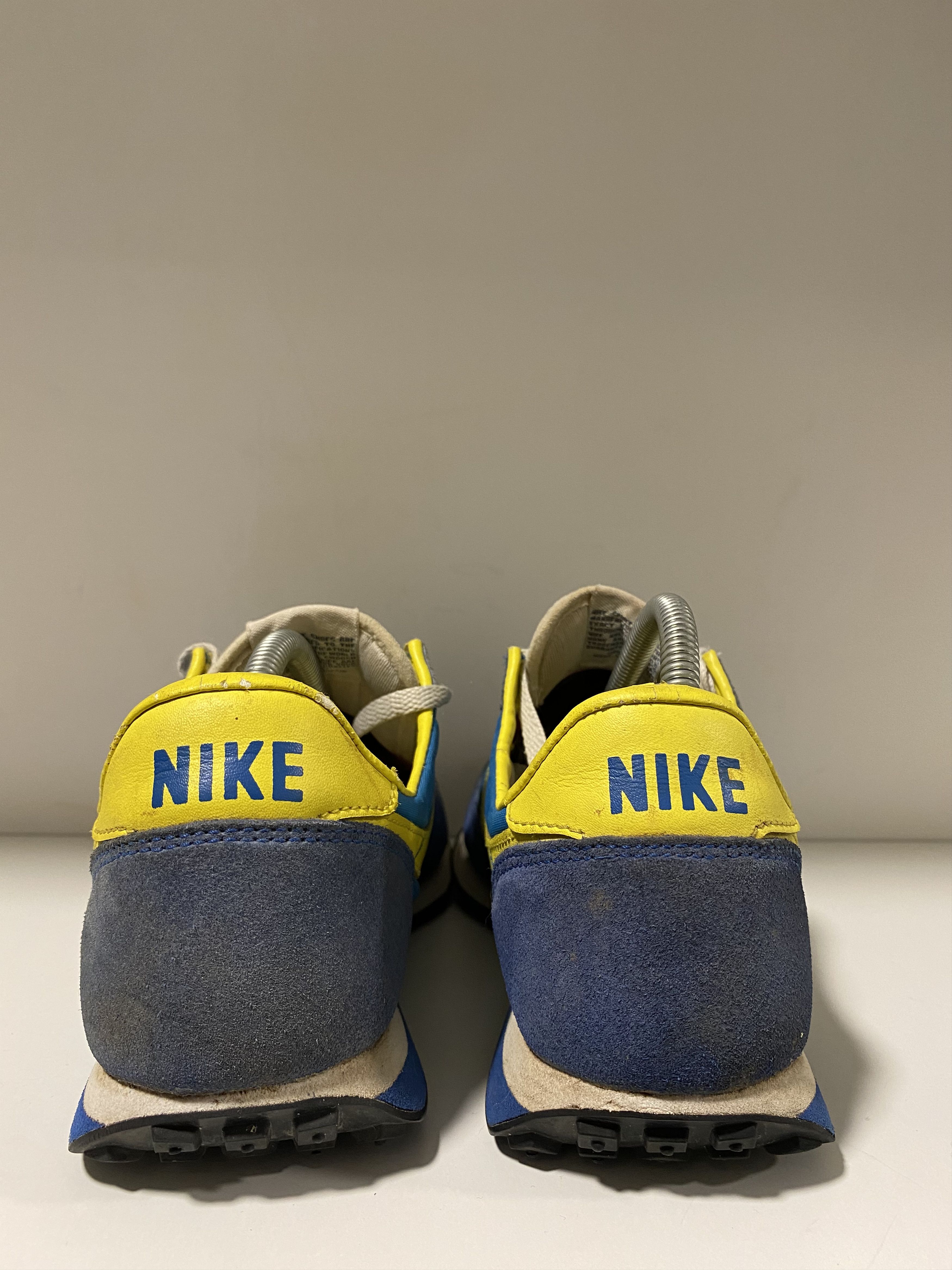 Nike RARE Vintage Nike Elite Waffle Ocean Blue yellow sneakers Size US 9 / EU 42 - 5 Thumbnail