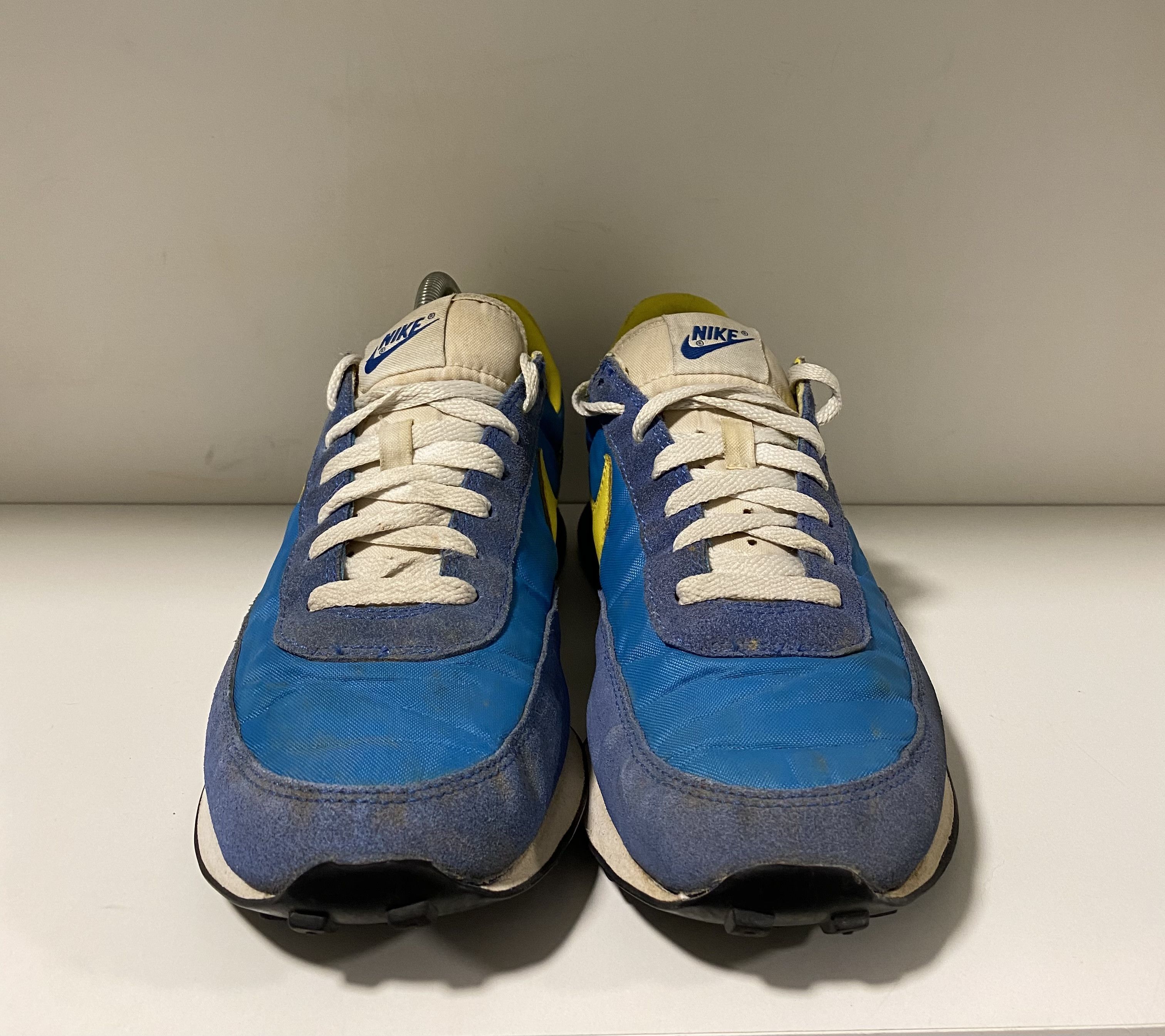 Nike RARE Vintage Nike Elite Waffle Ocean Blue yellow sneakers Size US 9 / EU 42 - 6 Thumbnail