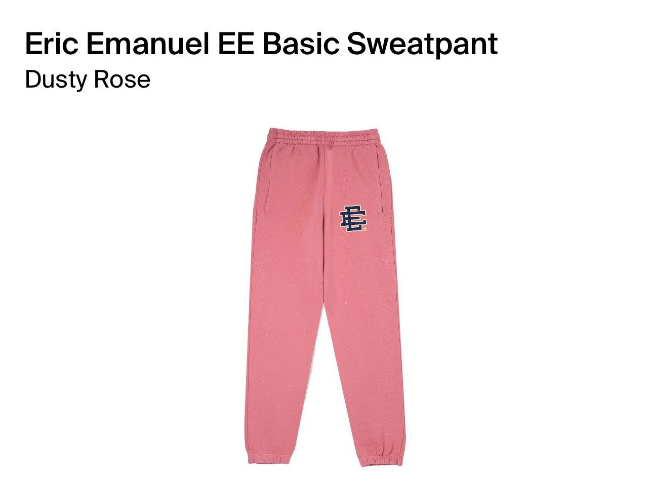 Eric Emanuel 'Dusty Rose' EE Basic Sweatpant – Showroom LA