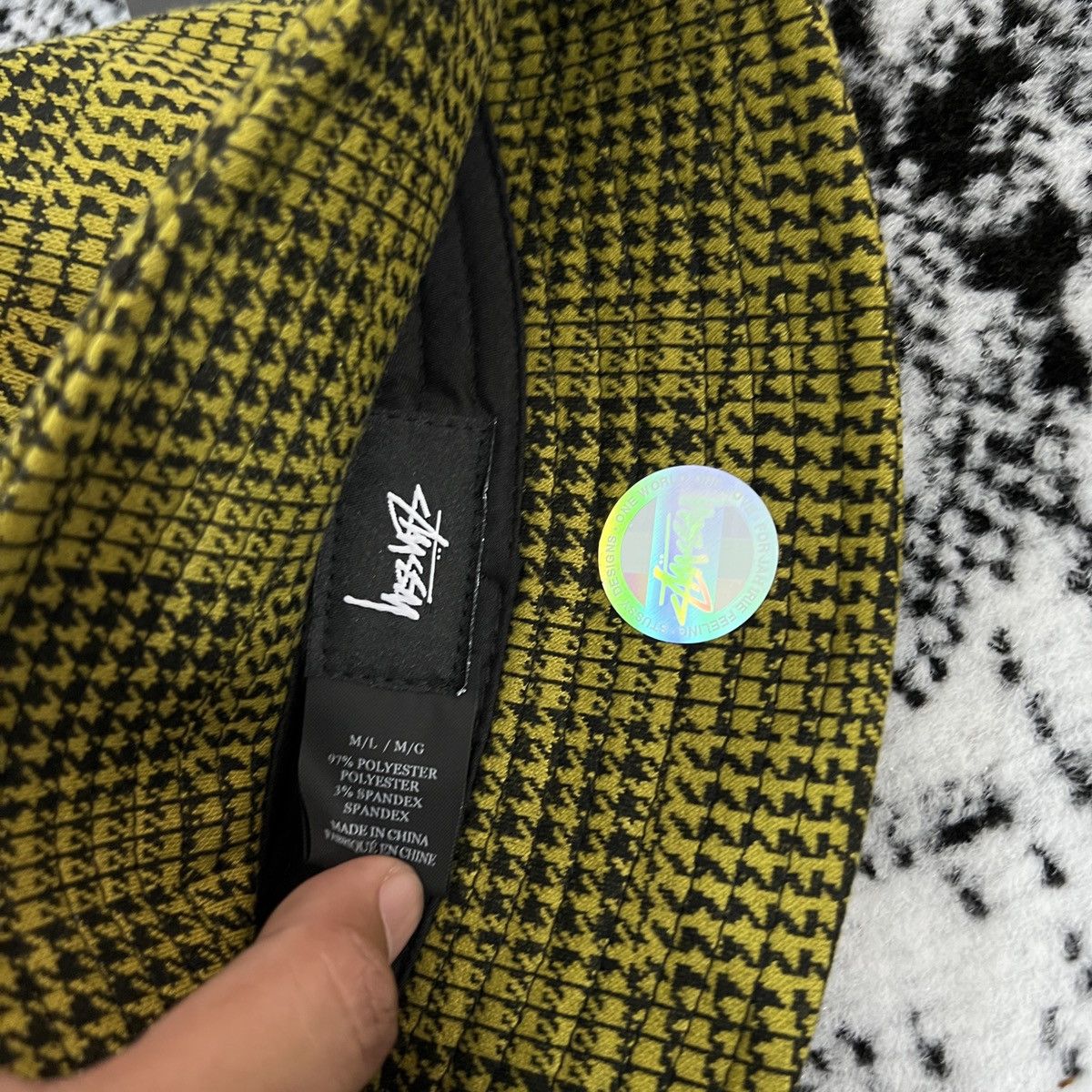 Other STUSSY LOLA PLAID KNIT BUCKET HAT M/L Size ONE SIZE - 4 Thumbnail