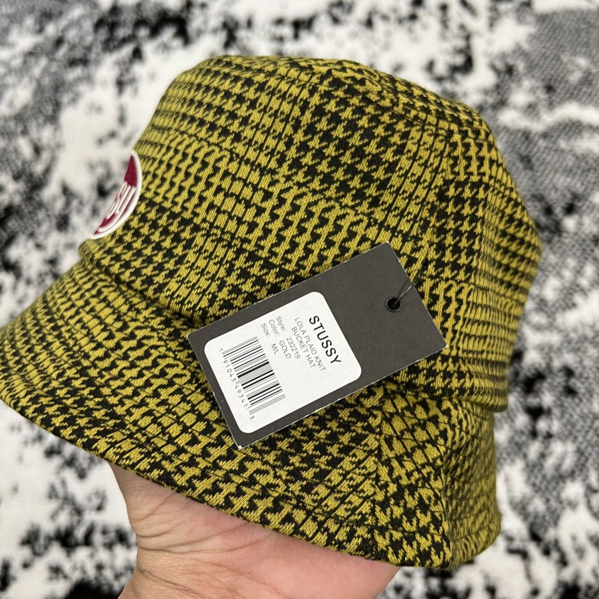 Other STUSSY LOLA PLAID KNIT BUCKET HAT M/L Size ONE SIZE - 2 Thumbnail