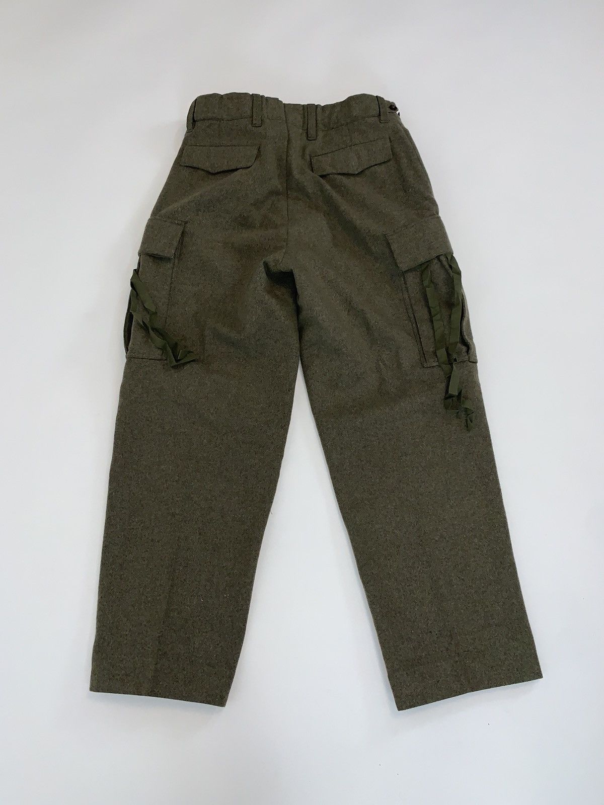 Vintage Alois Heiss K.G. Wool Cargo Pants Size US 34 / EU 50 - 2 Thumbnail