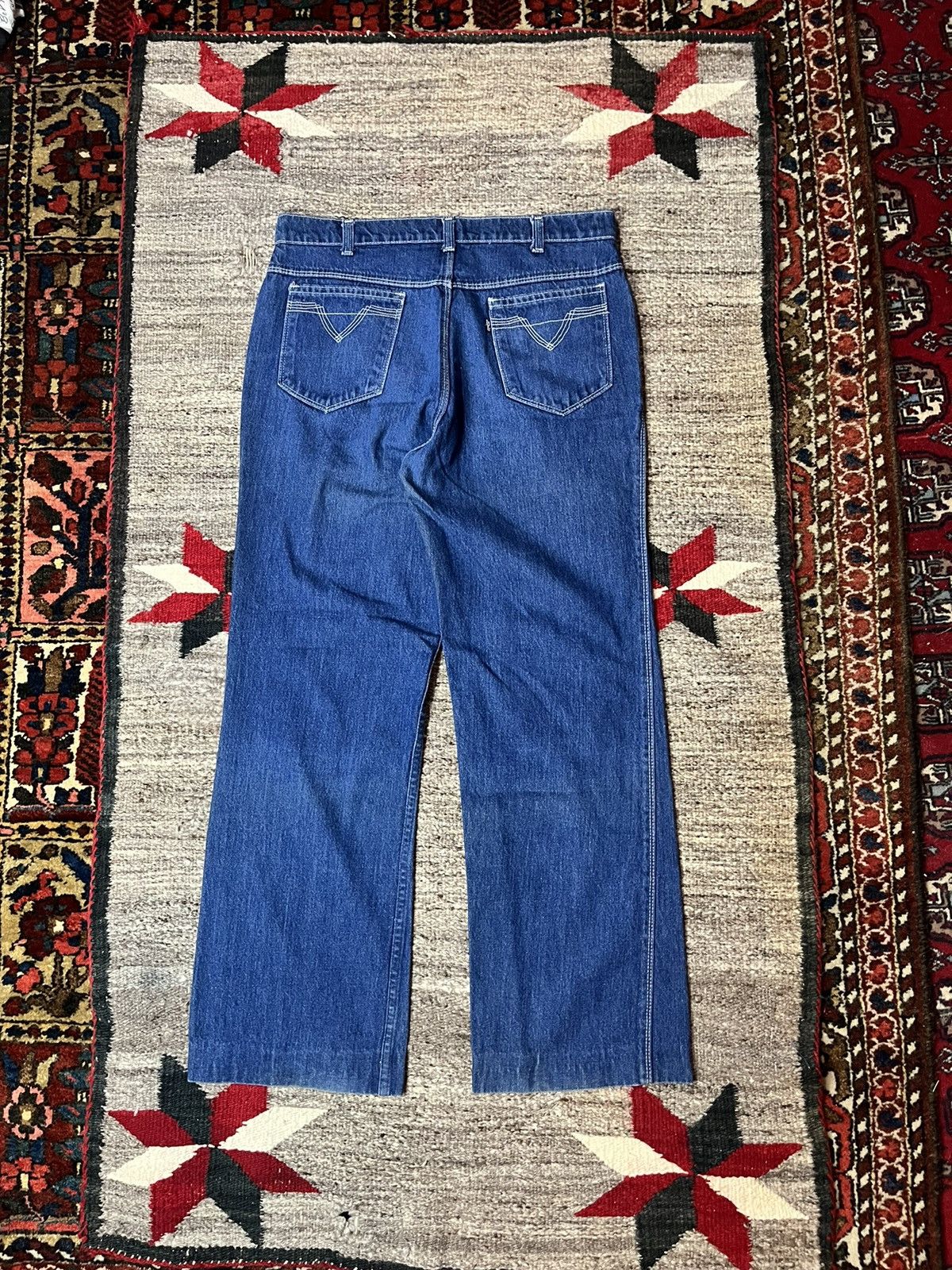 Vintage 80s Levi’s wide leg denim jeans