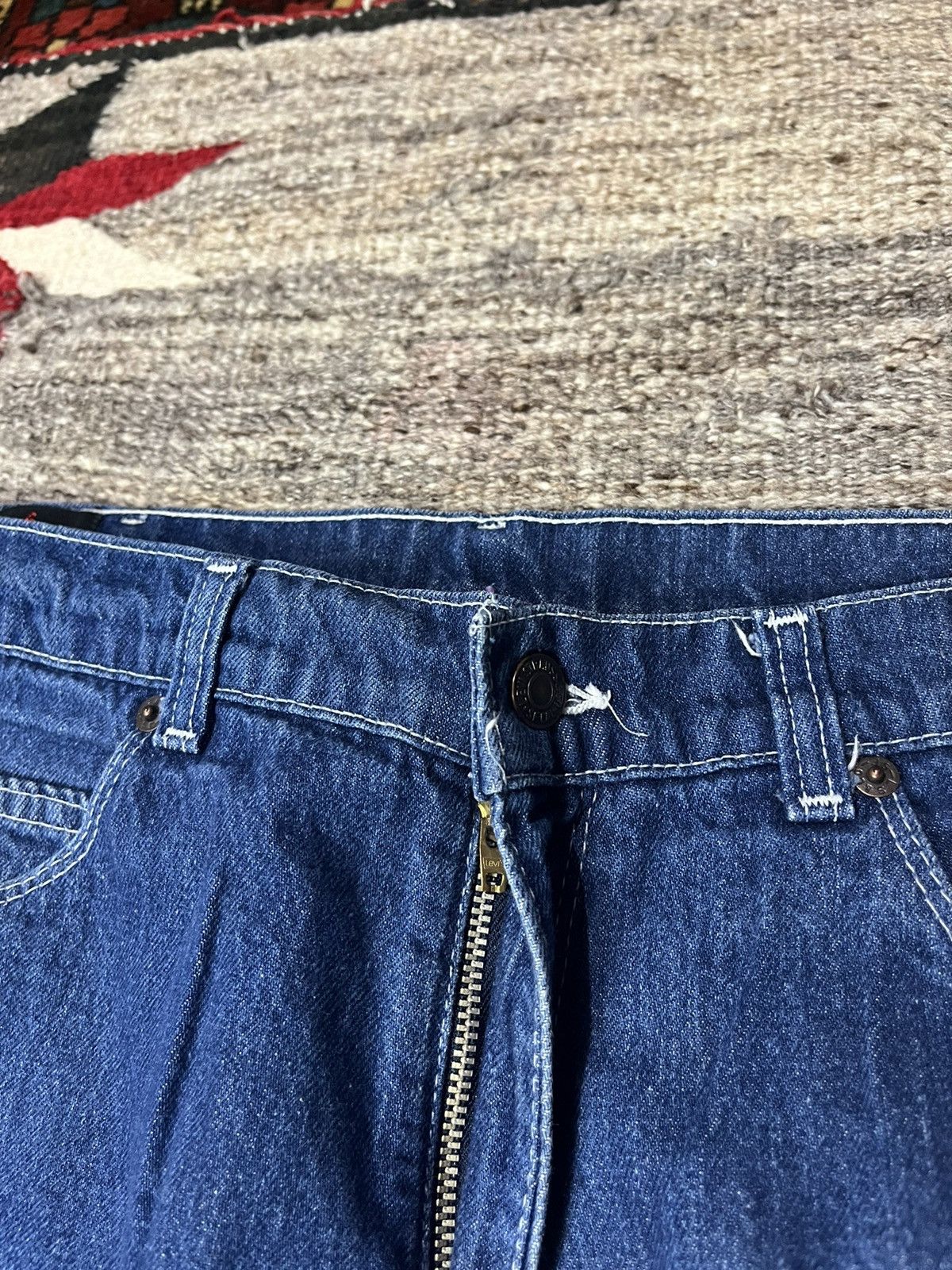 Vintage 80s Levi’s wide leg denim jeans