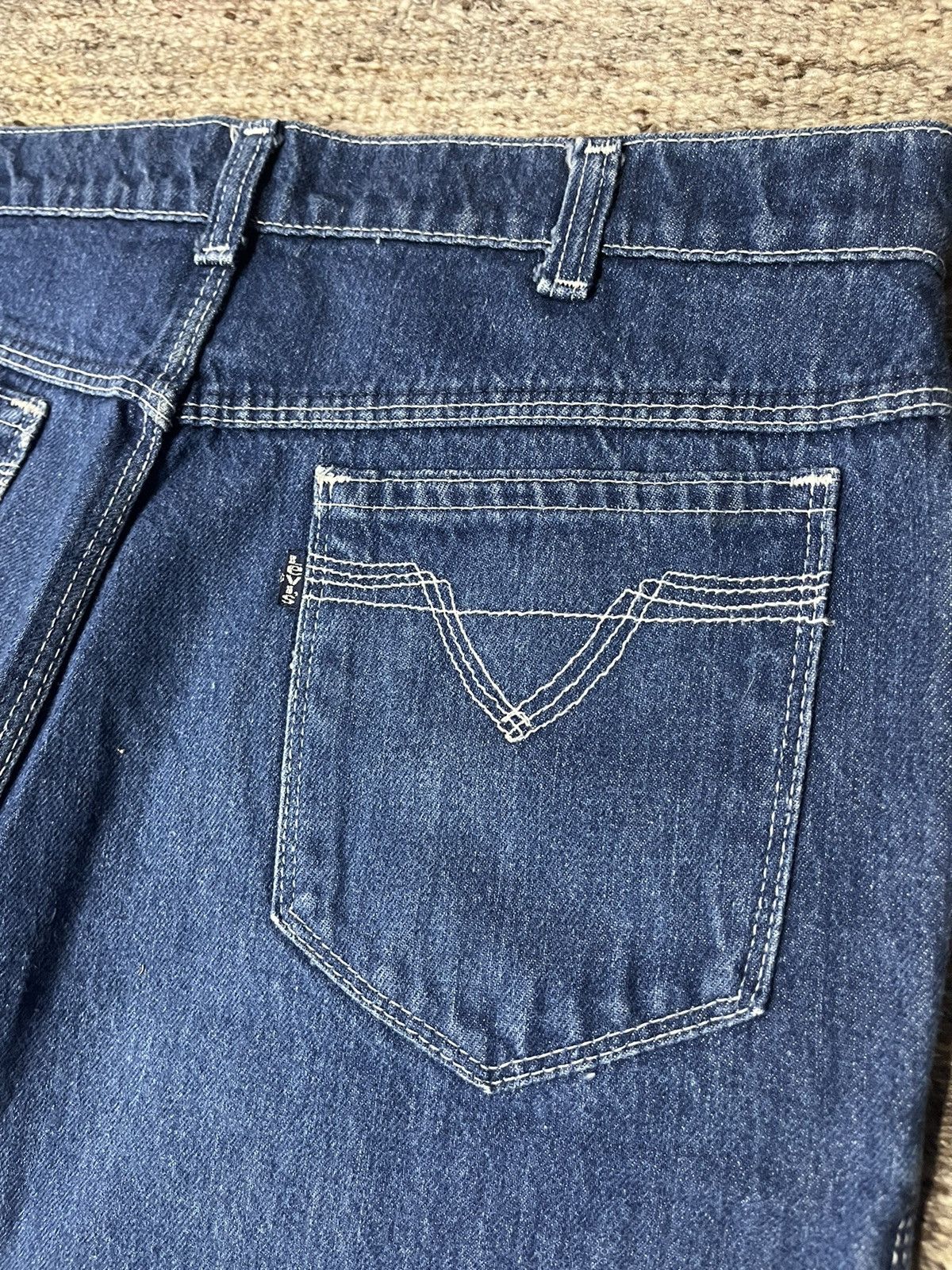Vintage 80s Levi’s wide leg denim jeans