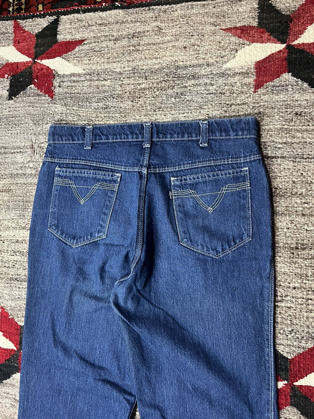 Vintage 80s Levi’s wide leg denim jeans