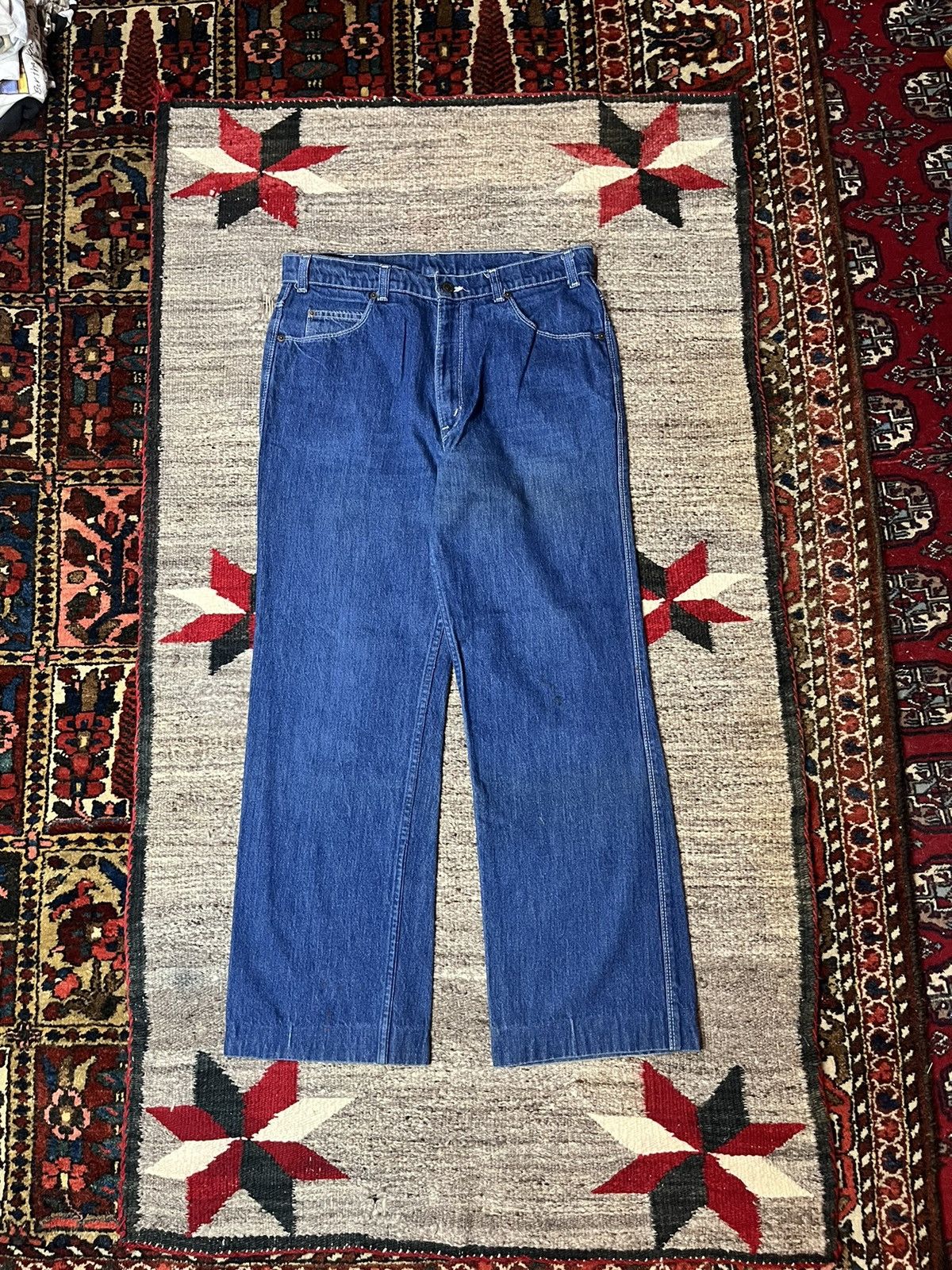 Vintage 80s Levi’s wide leg denim jeans