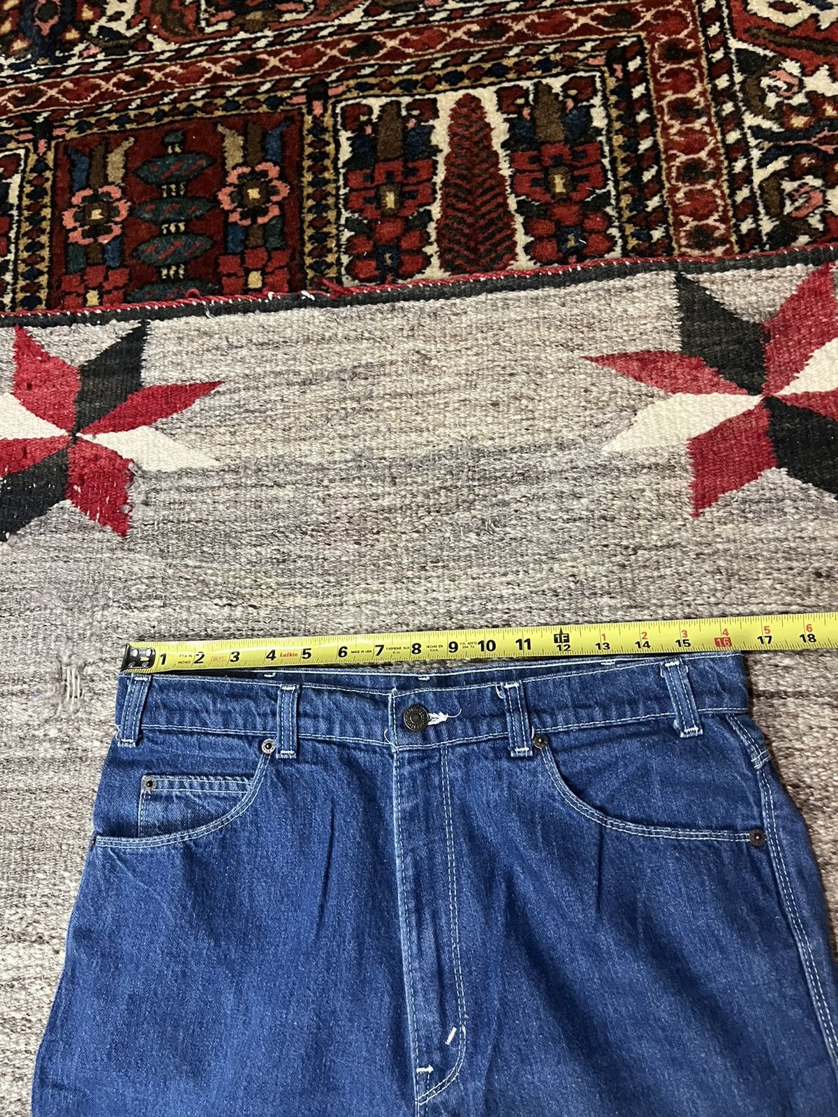 Vintage 80s Levi’s wide leg denim jeans