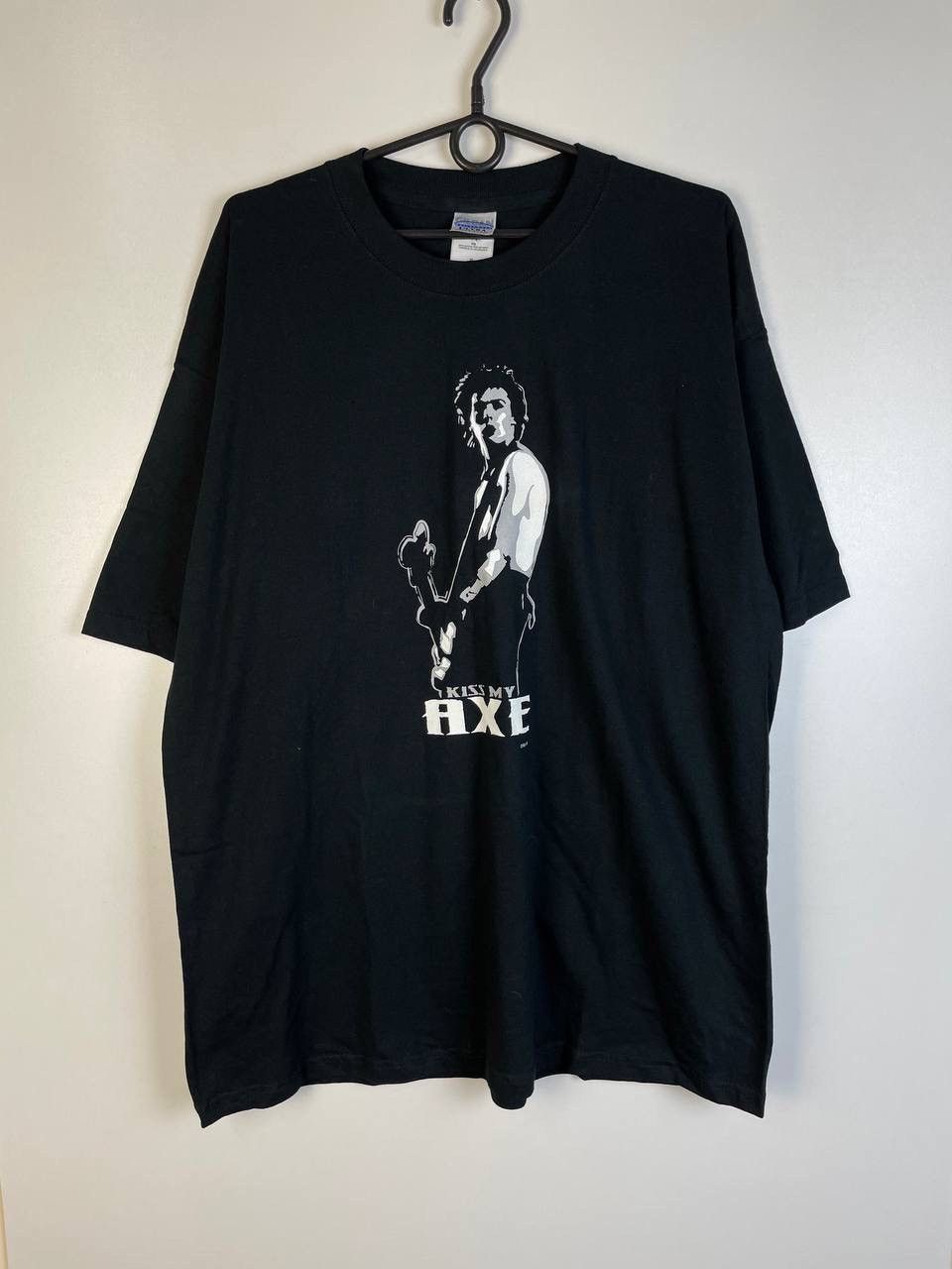 Vintage Kiss My Axe 2004 vintage t-shirt size XL Size US XL / EU 56 / 4 - 1 Thumbnail