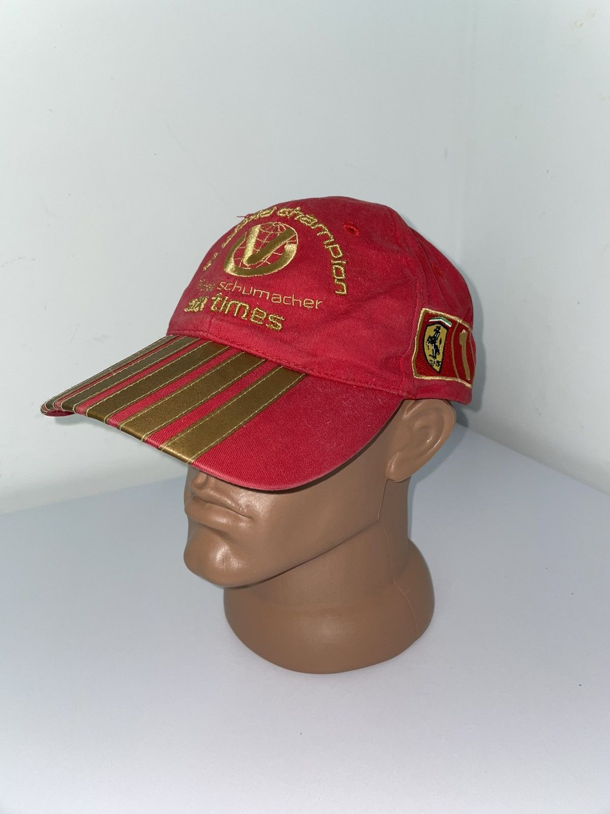 Ferrari × Formula 1 Vintage Ferrari Michael Schumacher F1 Word Championship Cap Size ONE SIZE - 1 Thumbnail