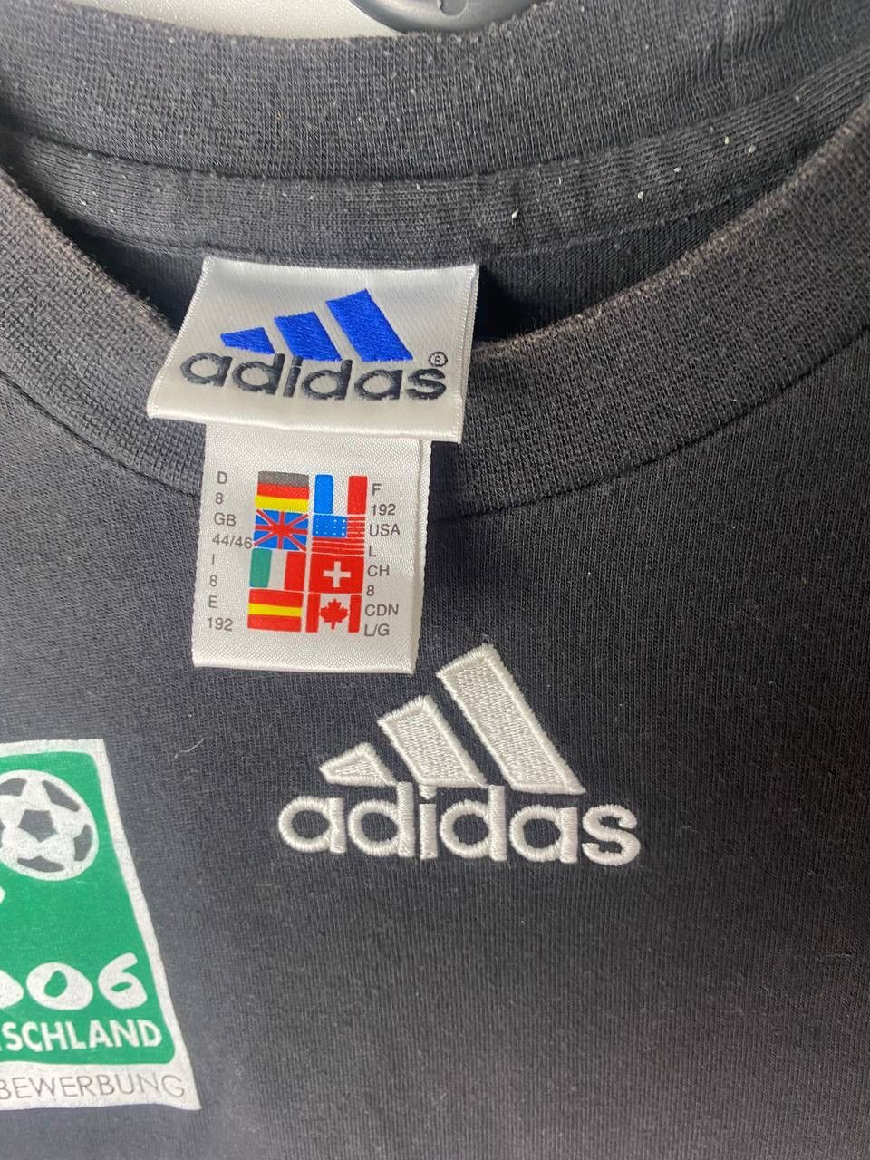 Adidas Adidas Germany vintage t-shirt 2006 size L Size US L / EU 52-54 / 3 - 3 Thumbnail