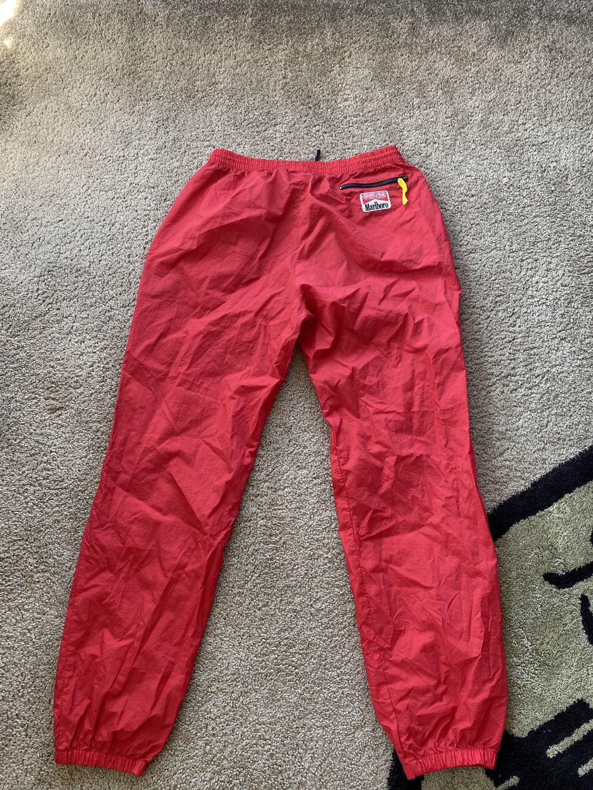 Marlboro × Vintage Marlboro Windbreaker Track Pants Size US 34 / EU 50 - 1 Thumbnail
