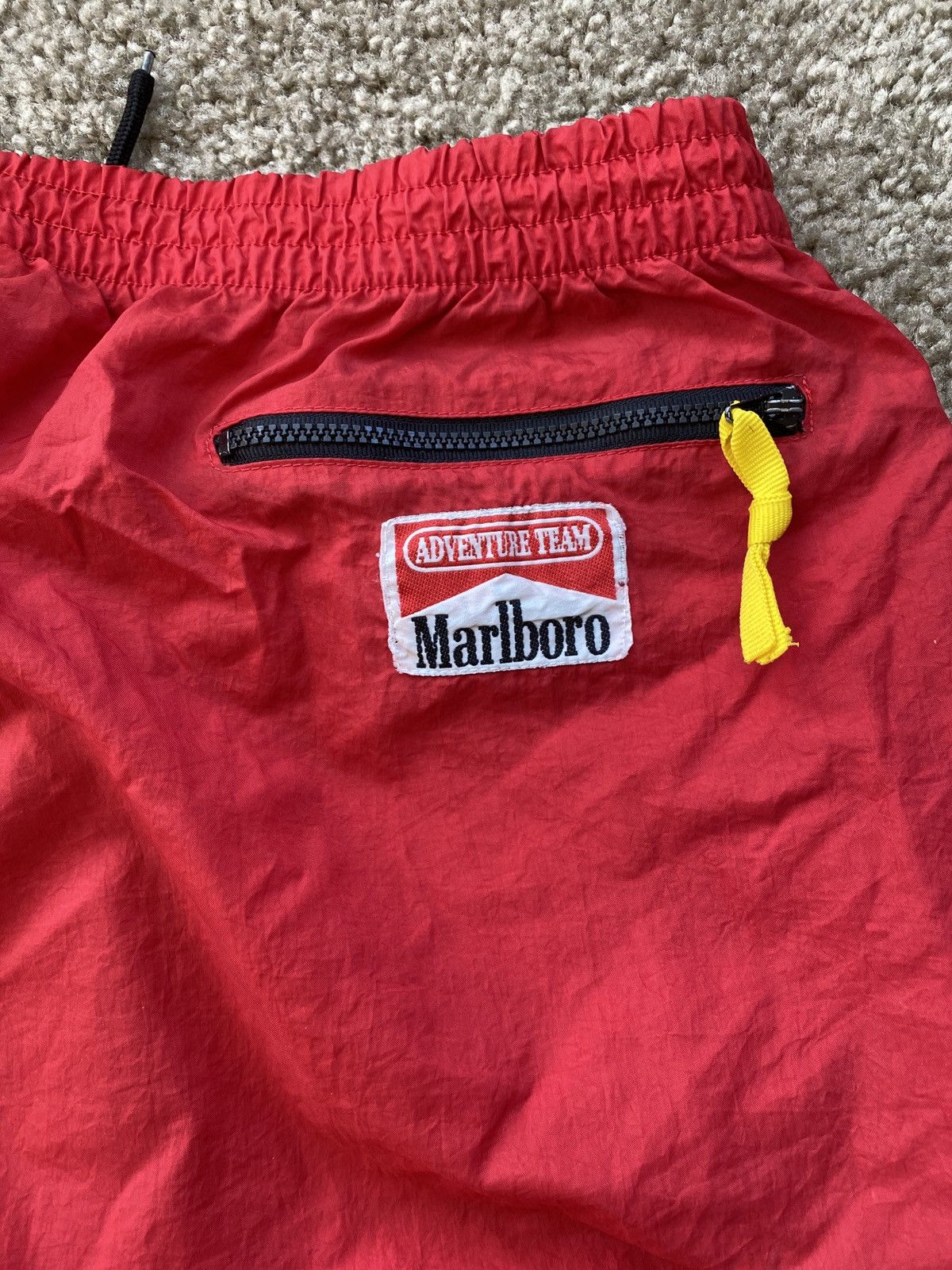 Marlboro × Vintage Marlboro Windbreaker Track Pants Size US 34 / EU 50 - 2 Thumbnail