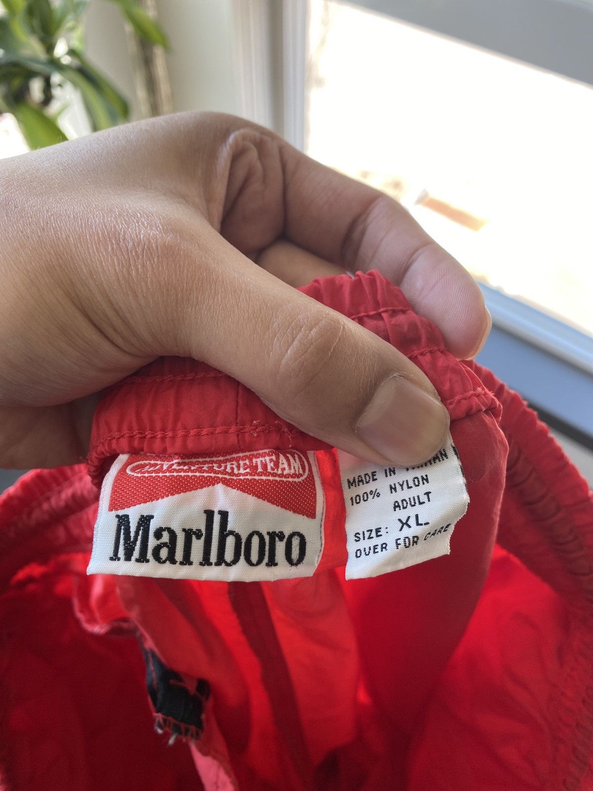Marlboro × Vintage Marlboro Windbreaker Track Pants Size US 34 / EU 50 - 3 Thumbnail