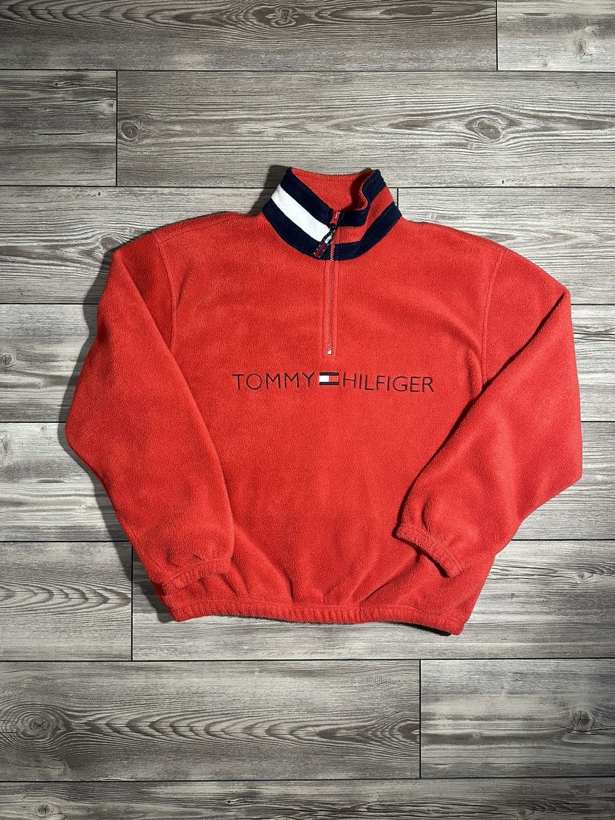 Tommy Hilfiger Inner Fleece Vintage Sweater - Chest 42
