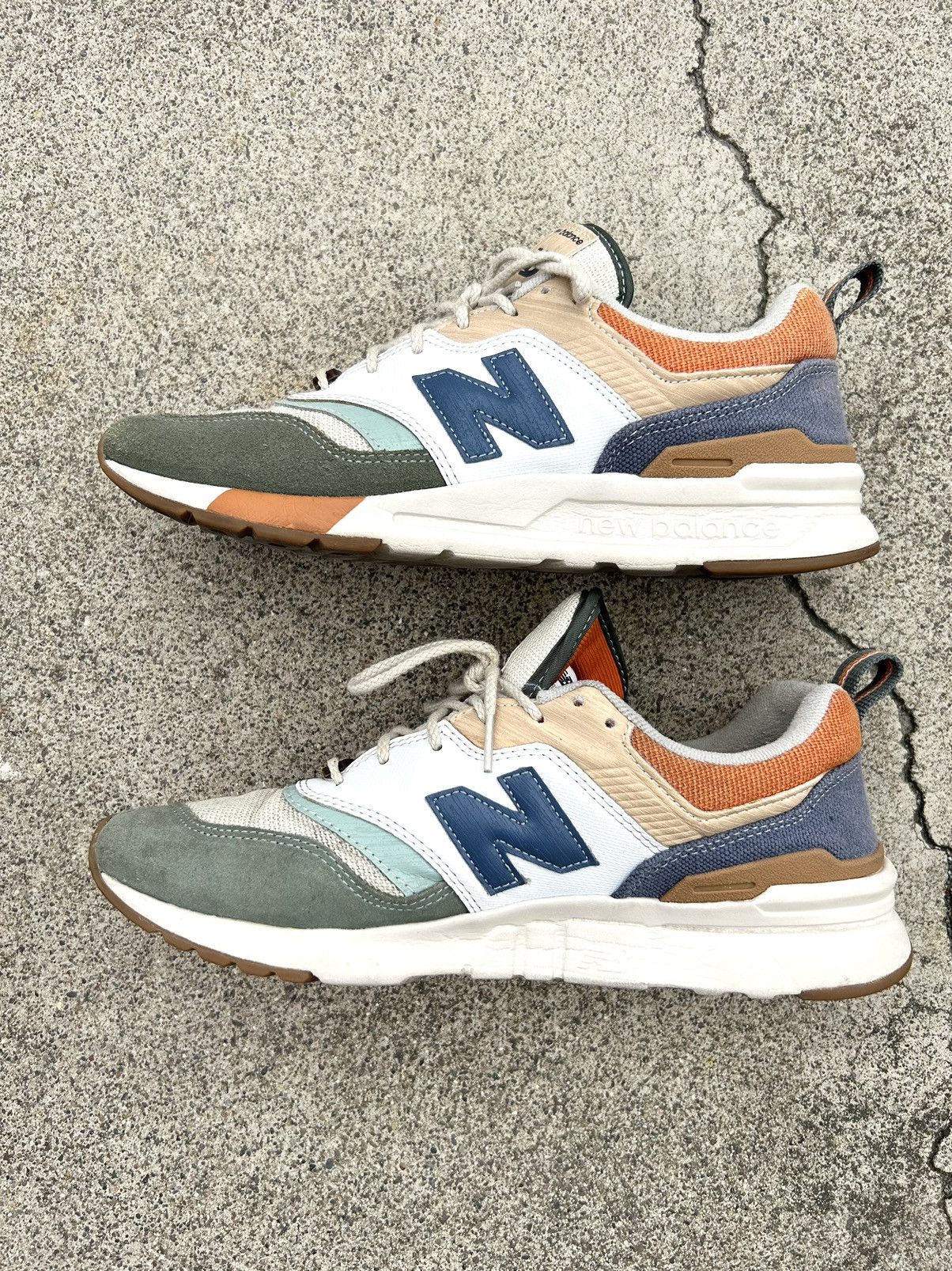 New Balance New Balance 997 Slate Green Stone Blue CM997HAN Grailed