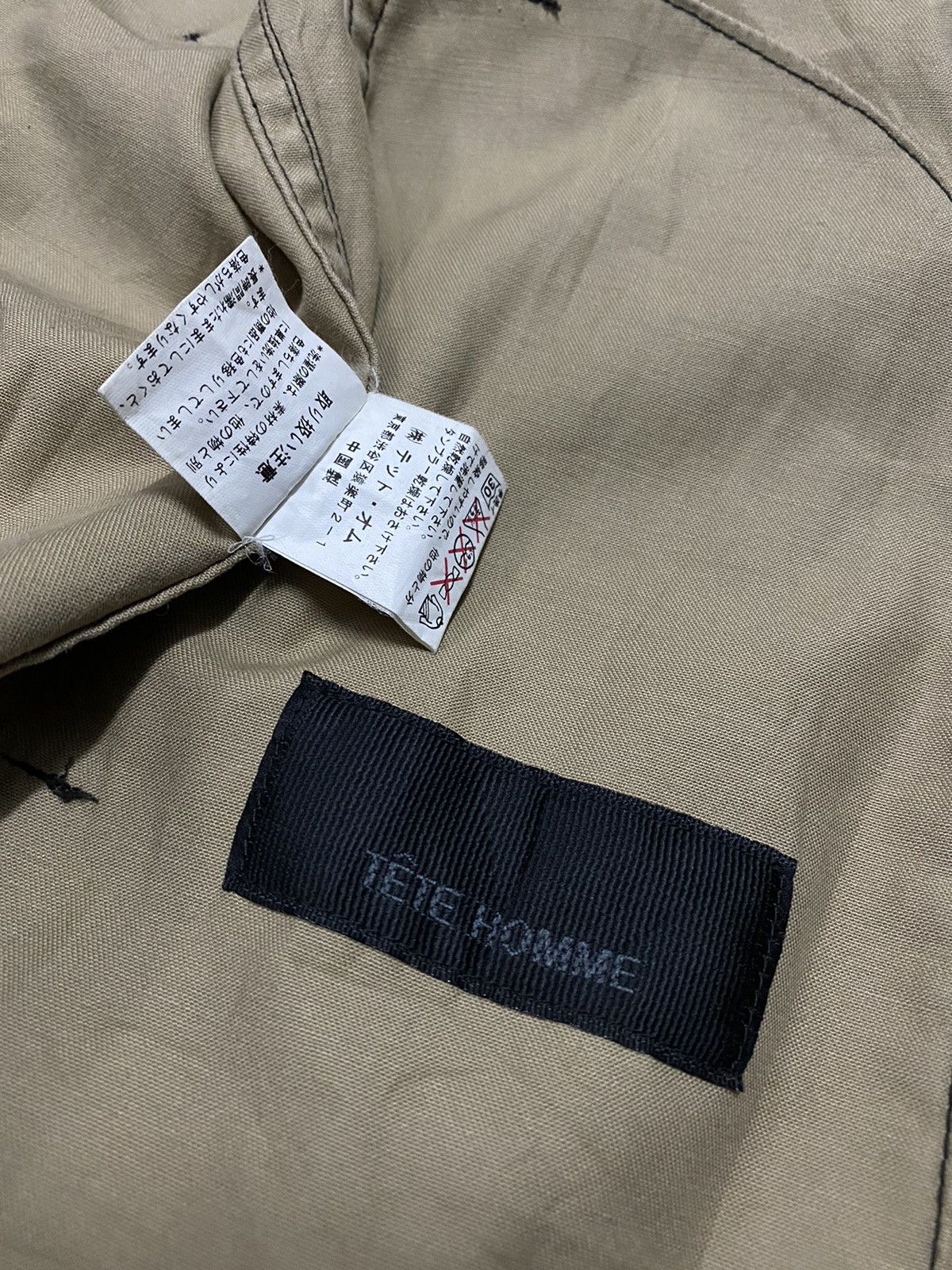 Tete Homme by Katoh Kazutaka Waxed Jacket