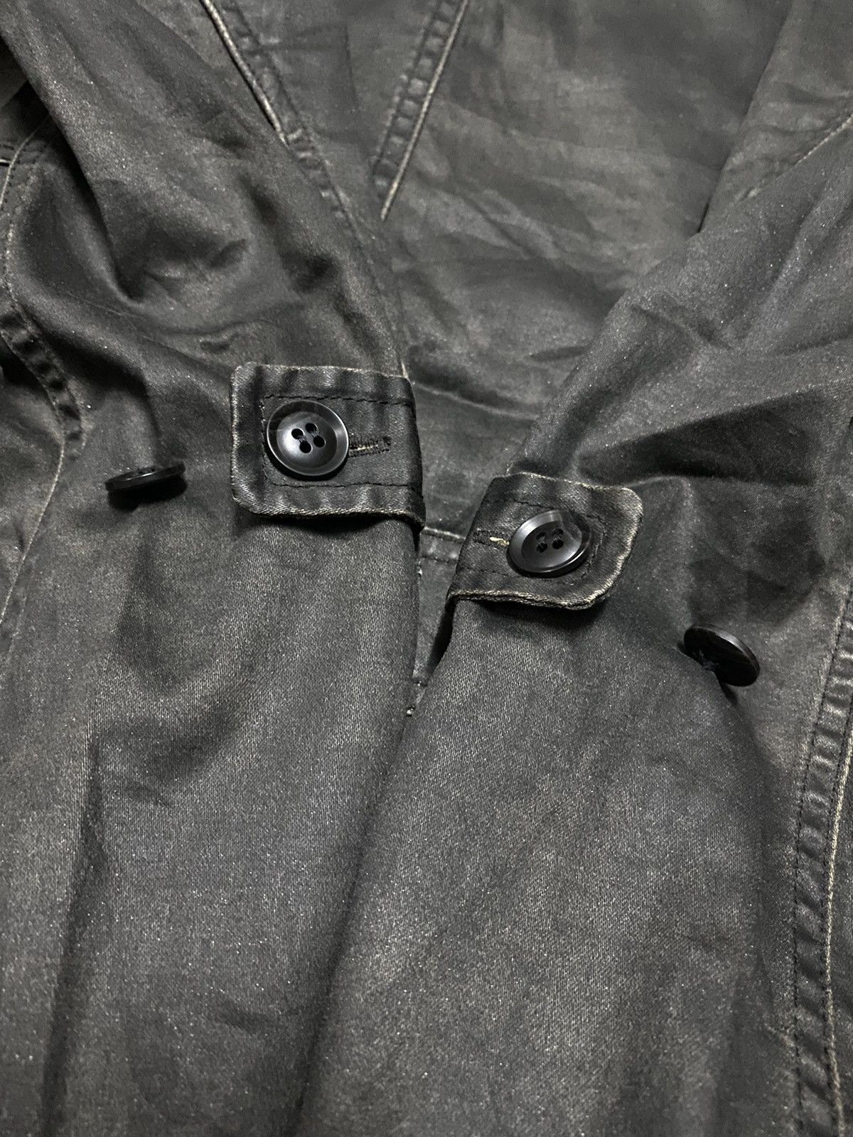 Tete Homme by Katoh Kazutaka Waxed Jacket
