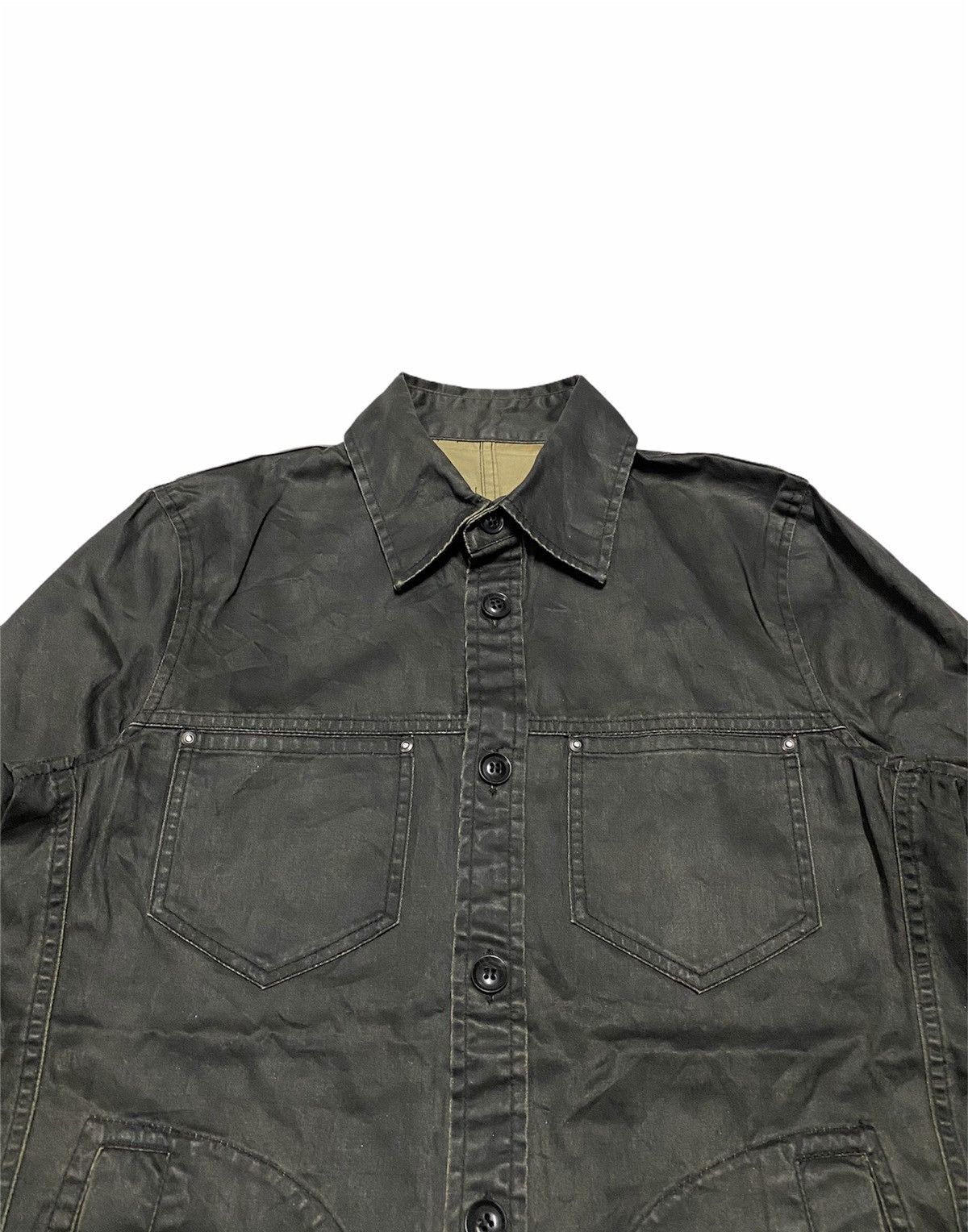 Tete Homme by Katoh Kazutaka Waxed Jacket