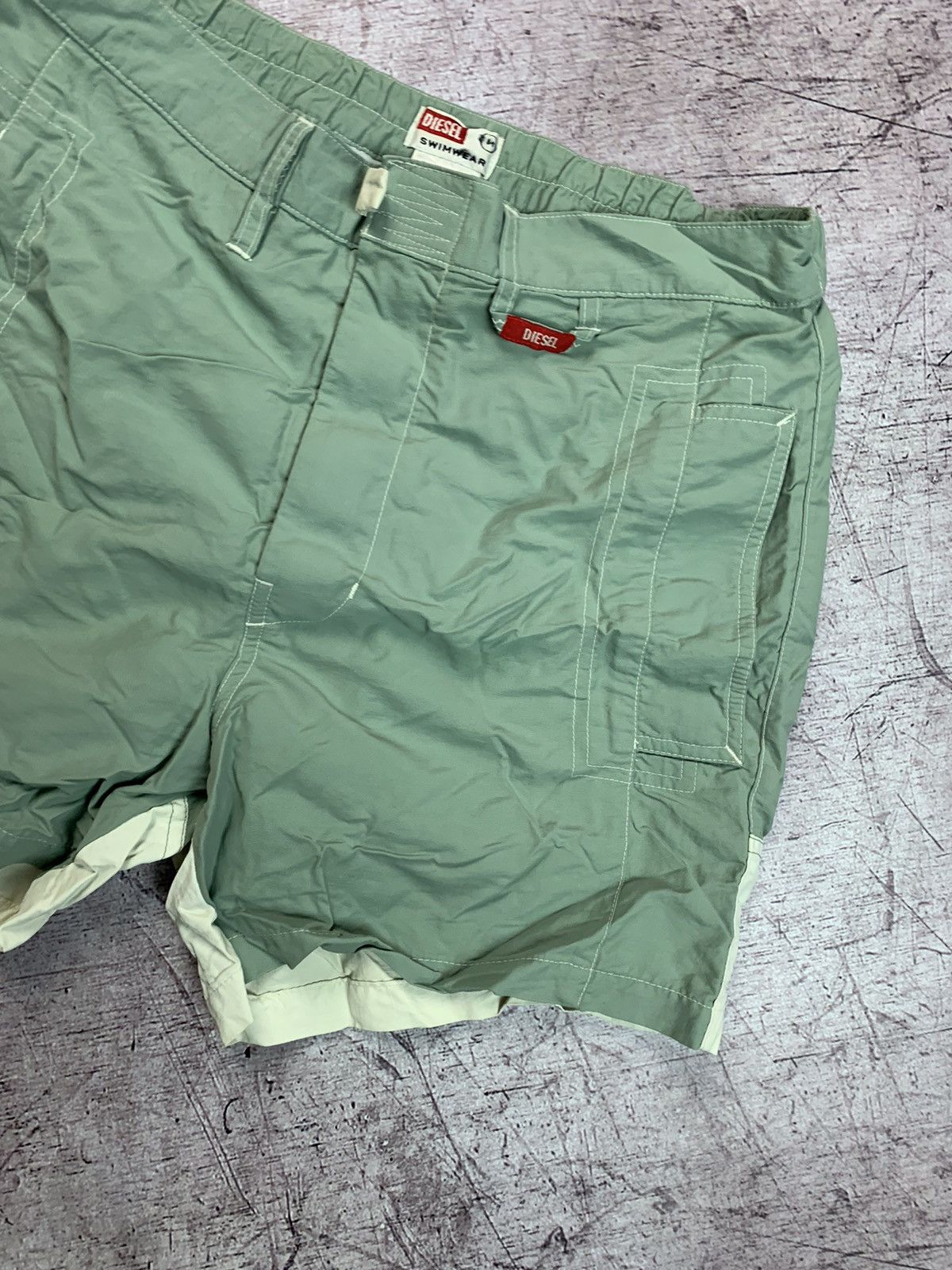Diesel × Vintage Vintage Diesel Y2K Hype Shorts Size US 32 / EU 48 - 7 Thumbnail