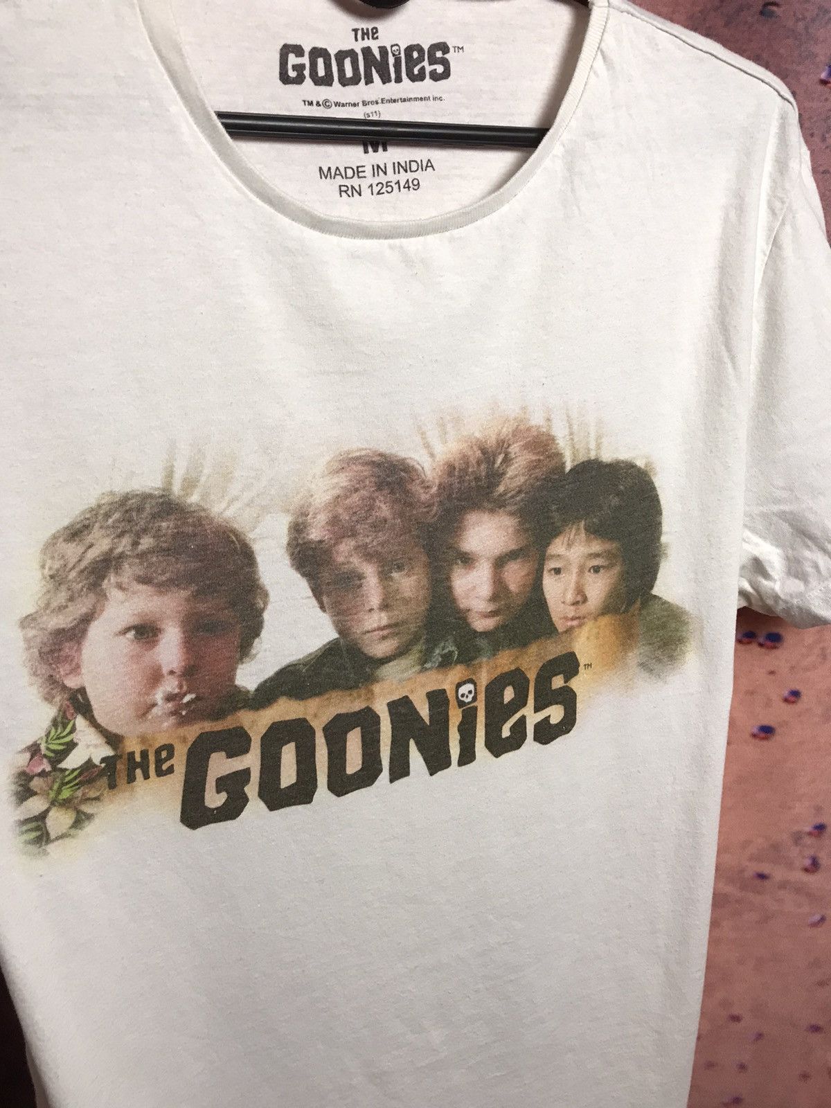 Vintage Vintage Goonies cult streetwear movie tee Size US M / EU 48-50 / 2 - 3 Thumbnail