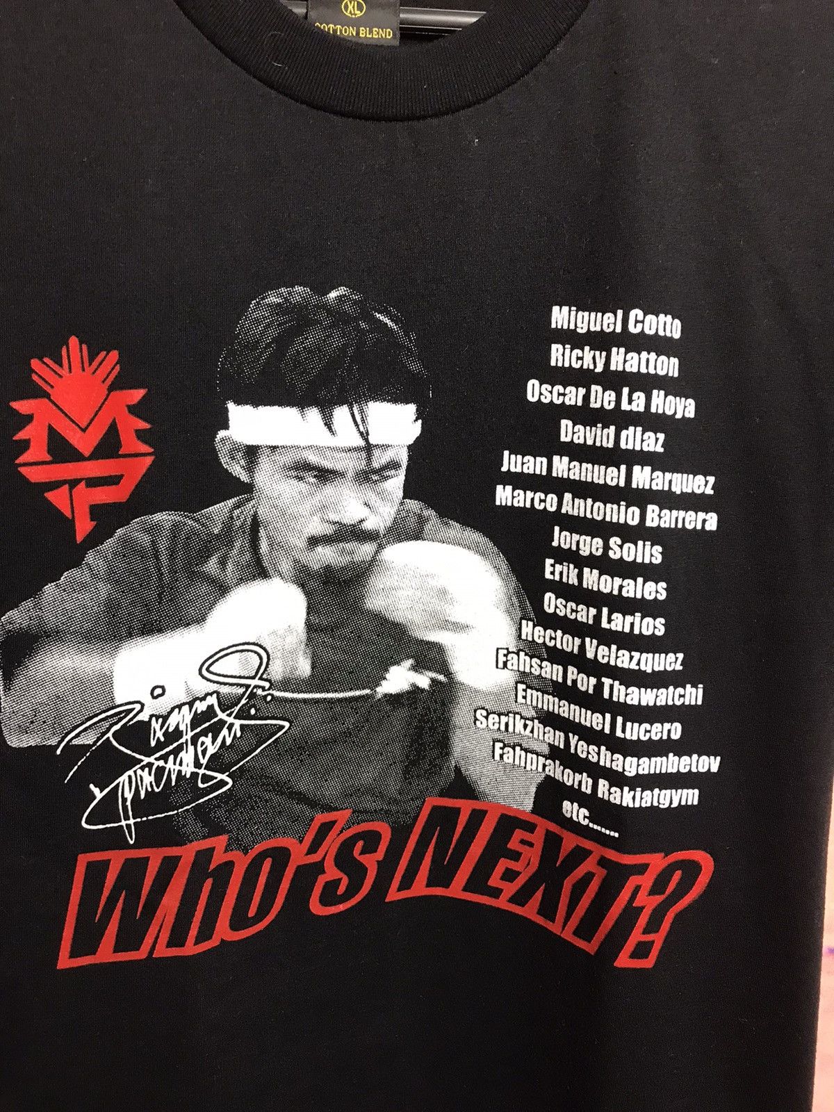Vintage Manny Pacquiao vintage streetwear tee Size US M / EU 48-50 / 2 - 3 Thumbnail