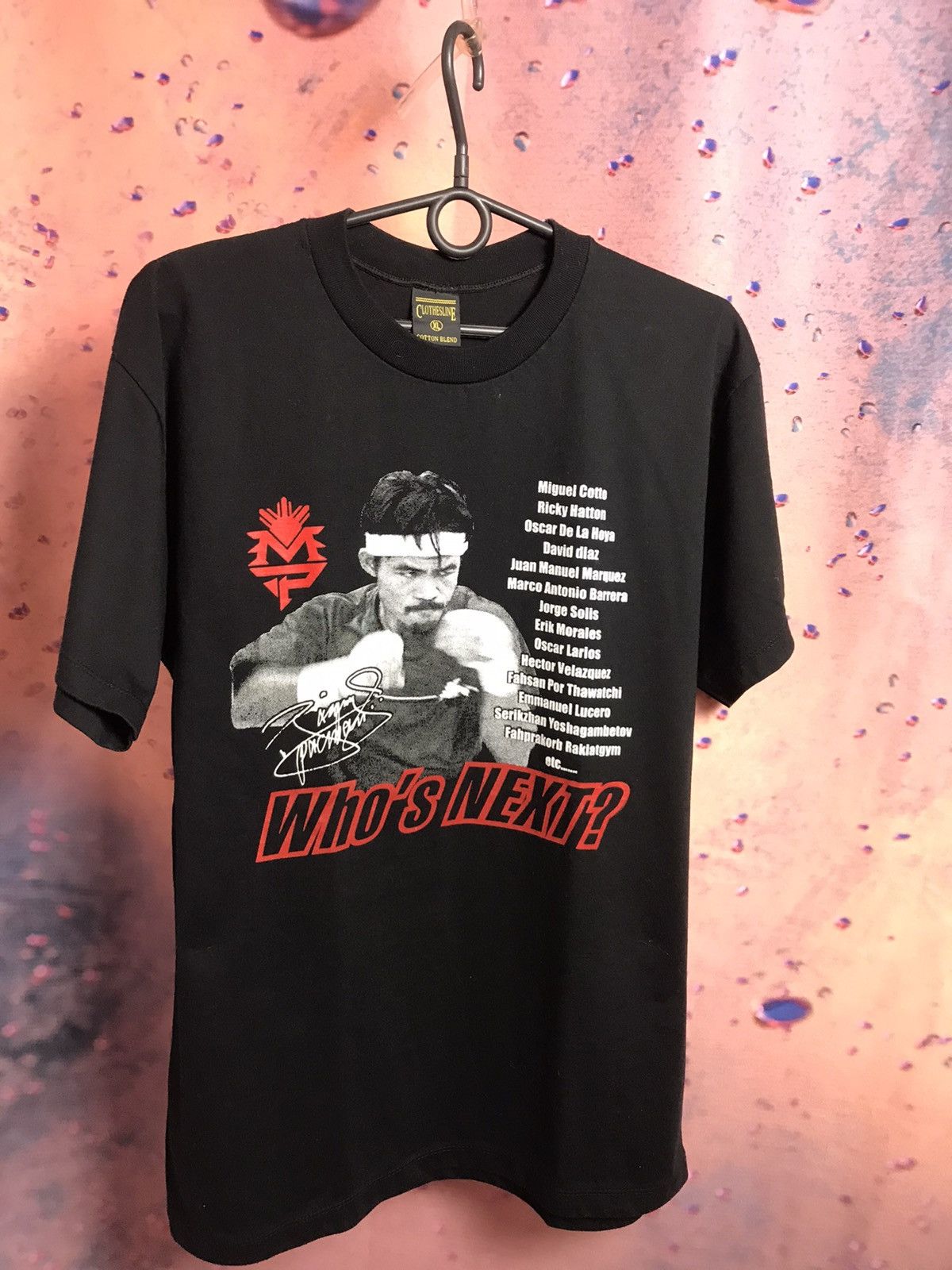 Vintage Manny Pacquiao vintage streetwear tee Size US M / EU 48-50 / 2 - 2 Thumbnail