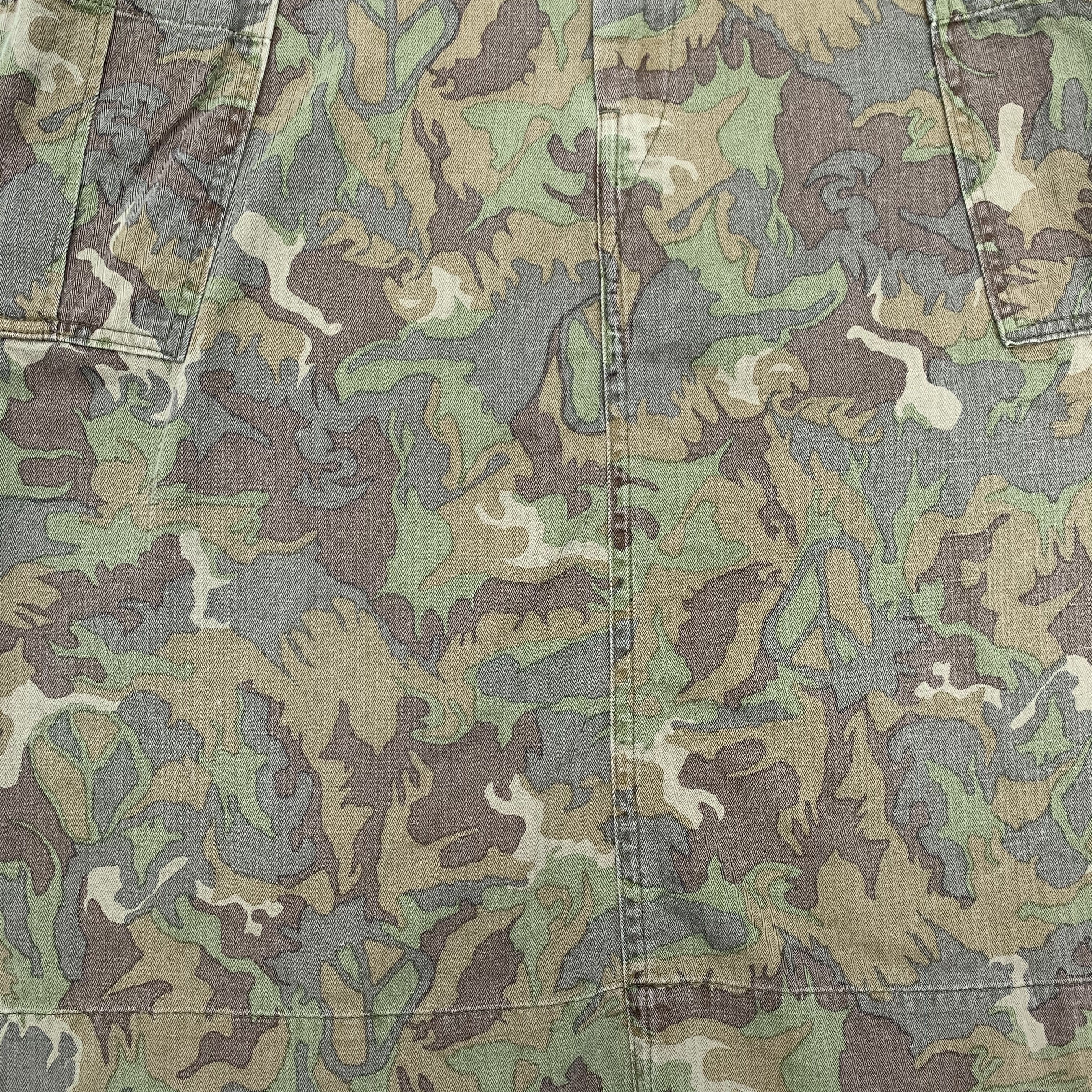 Kapital Peace Camo Cargo Skirt Size 30" / US 8 / IT 44 - 3 Thumbnail
