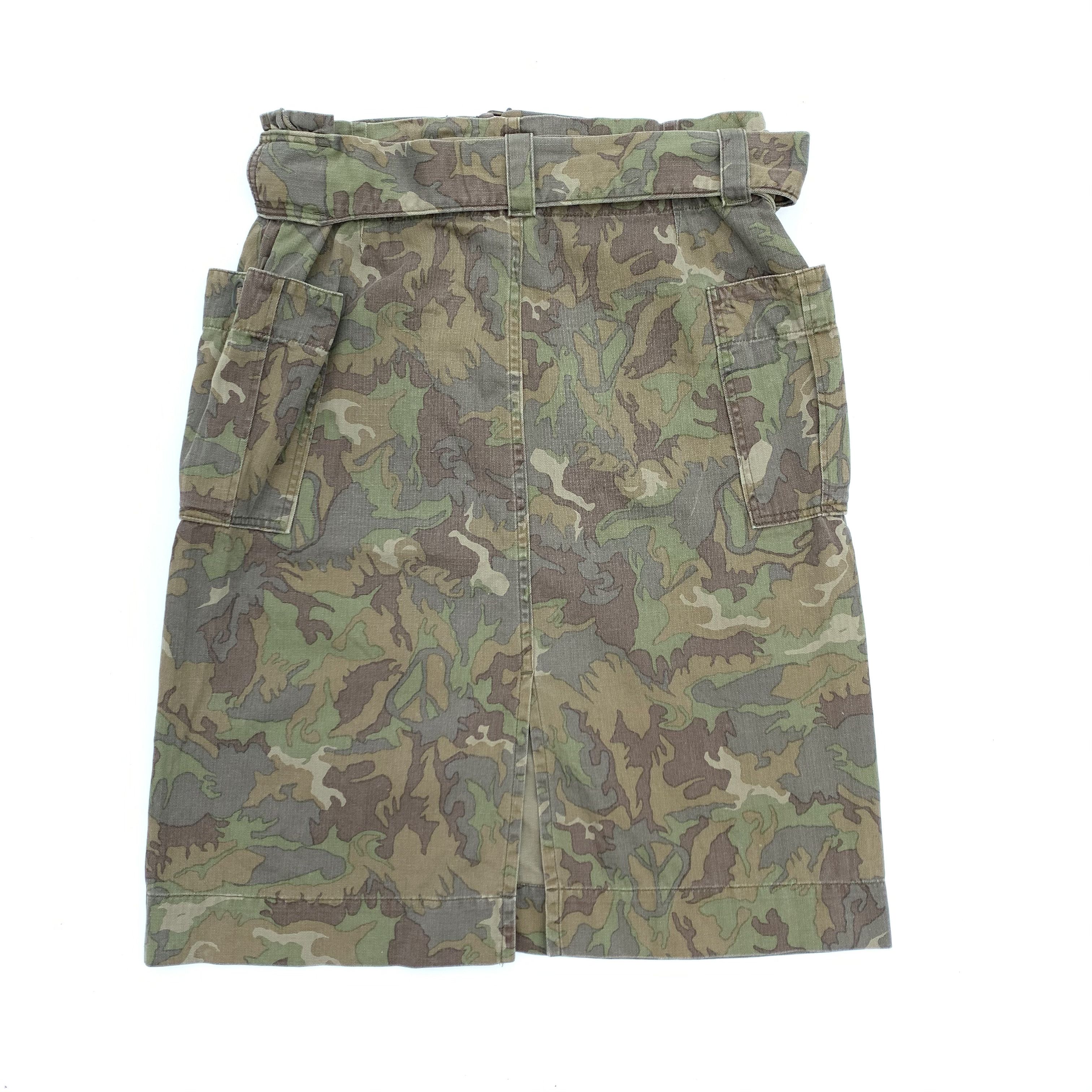 Kapital Peace Camo Cargo Skirt Size 30" / US 8 / IT 44 - 2 Thumbnail