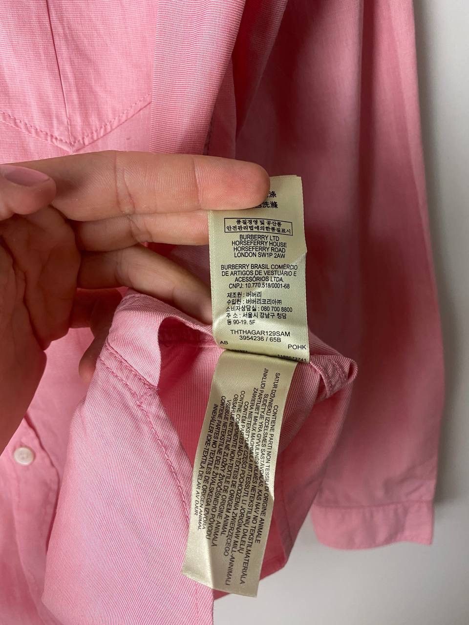 Burberry Burberry luxury shirt size M Size US M / EU 48-50 / 2 - 5 Thumbnail