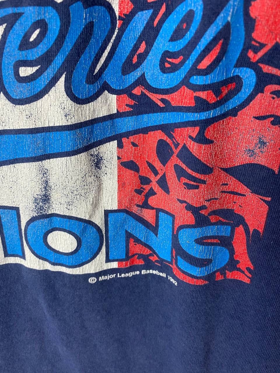 Vintage Toronto Blue Jays 1992 vintage t-shirt size XL Size US XL / EU 56 / 4 - 4 Thumbnail
