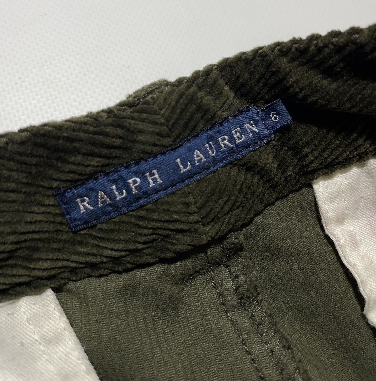 Ralph Lauren Vintage Polo Ralph Lauren Corduroy Women’s Pants Size 28" / US 6 / IT 42 - 8 Thumbnail