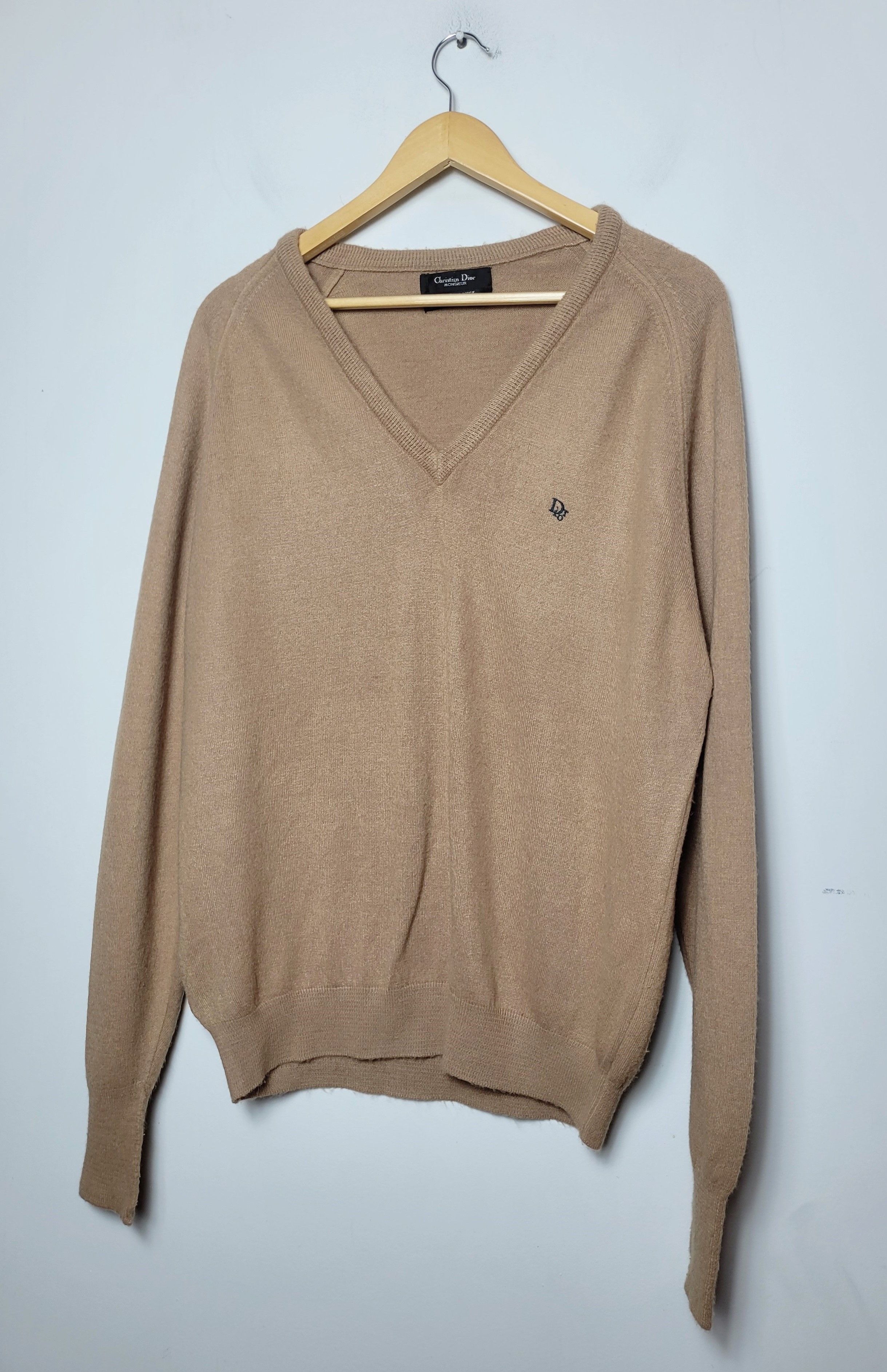 Dior Christian Dior vintage sweater Size US XL / EU 56 / 4 - 1 Thumbnail