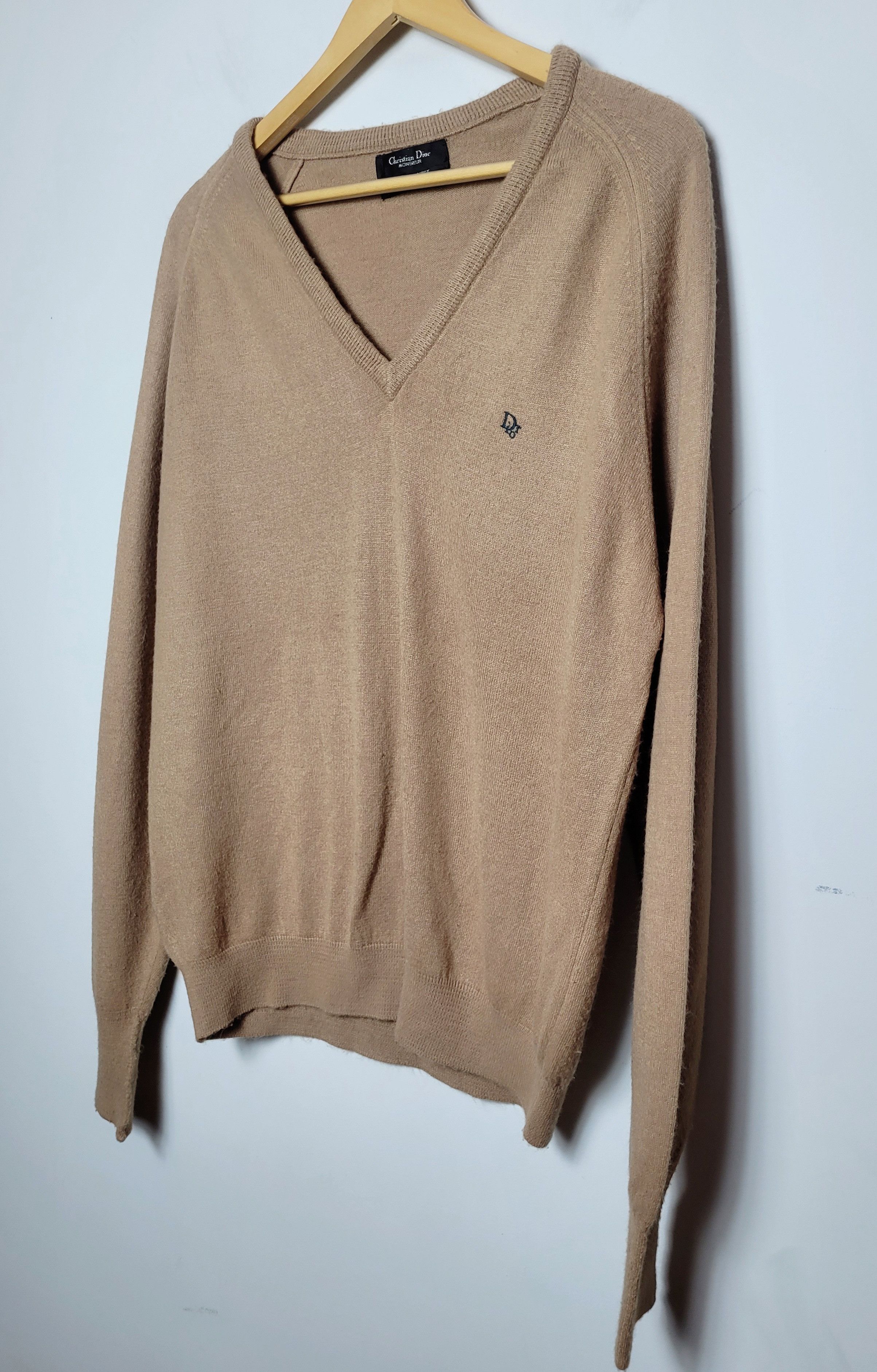 Dior Christian Dior vintage sweater Size US XL / EU 56 / 4 - 2 Thumbnail