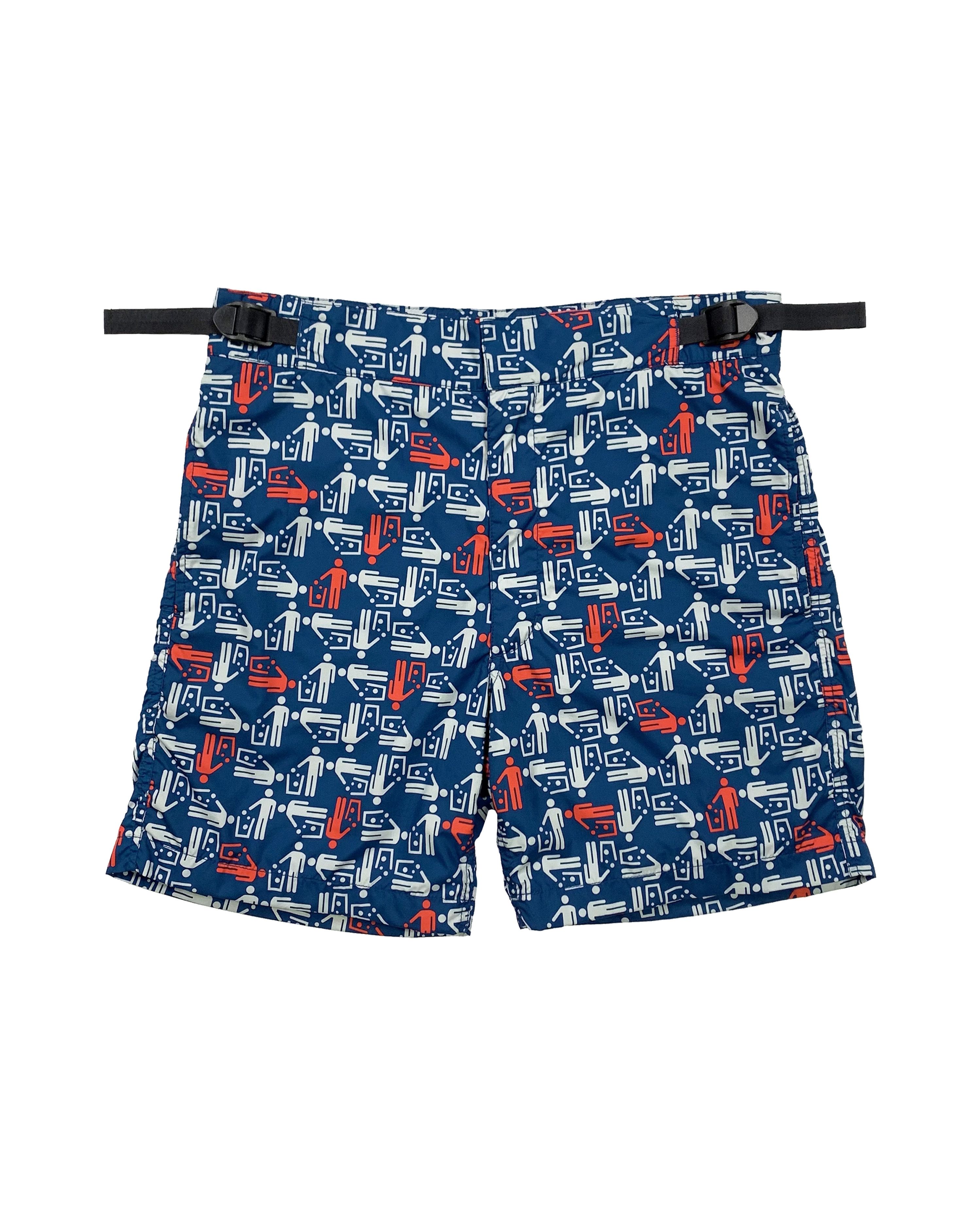 Comme des Garcons Recycle Camo Shorts Size US 30 / EU 46 - 1 Thumbnail