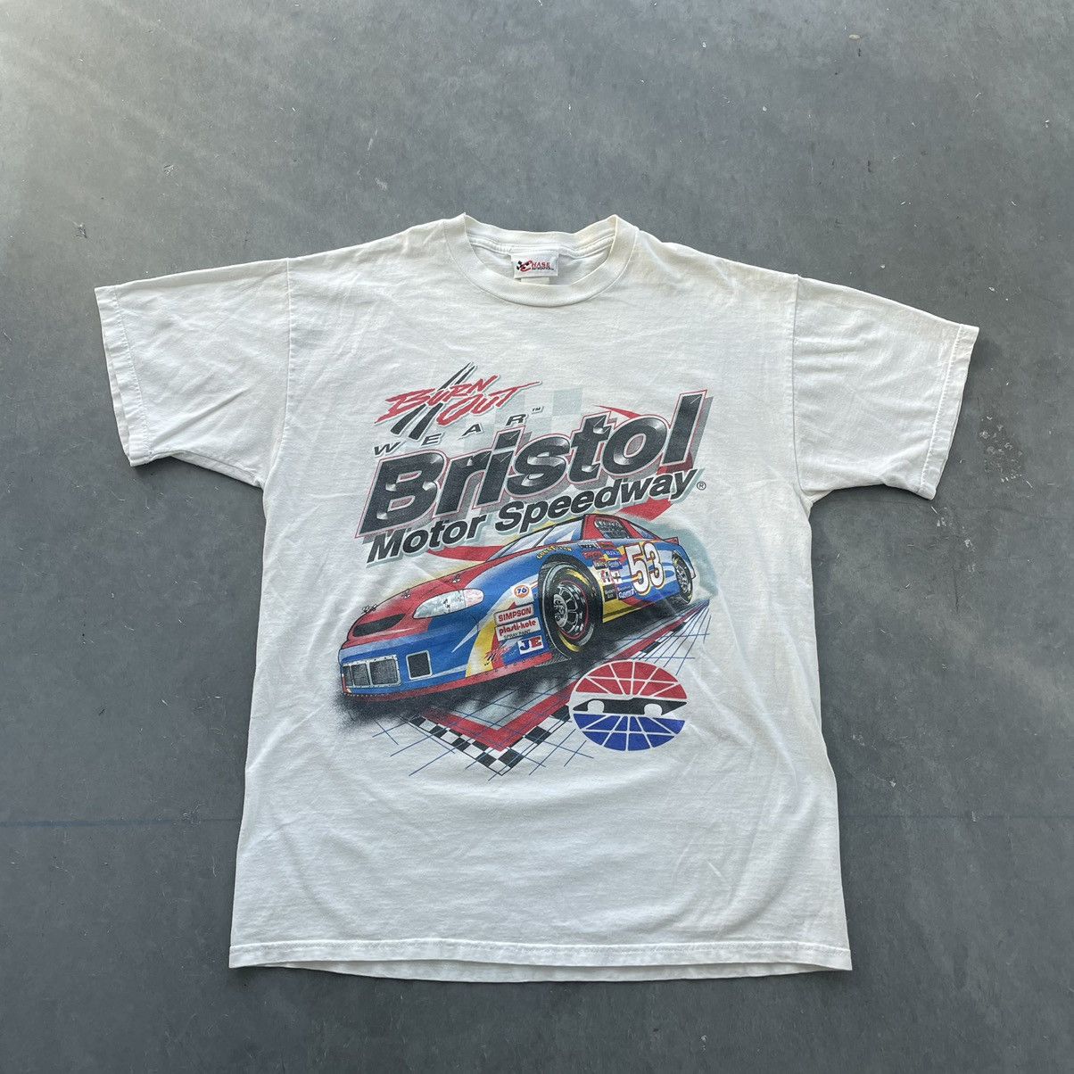 Japanese Brand Crazy Vintage NASCAR T Shirt Essential Racing Rare Size US L / EU 52-54 / 3 - 1 Thumbnail