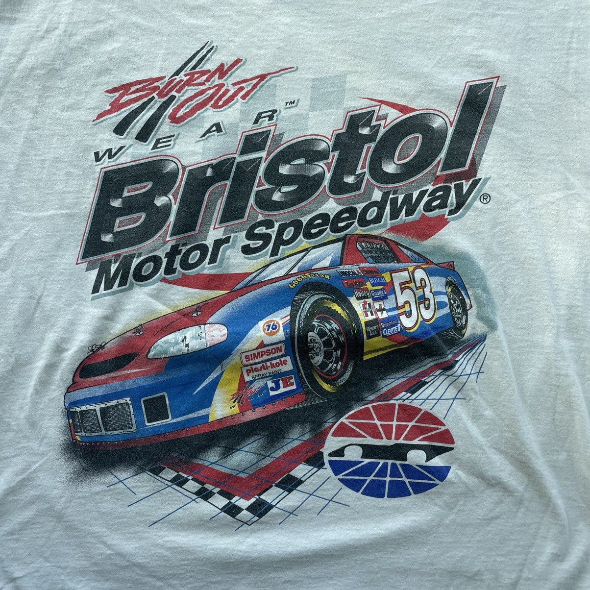 Japanese Brand Crazy Vintage NASCAR T Shirt Essential Racing Rare Size US L / EU 52-54 / 3 - 4 Thumbnail
