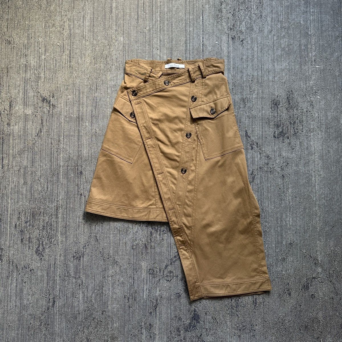 ROKH UTILITY MULTI POCKET MIDI SKIRT