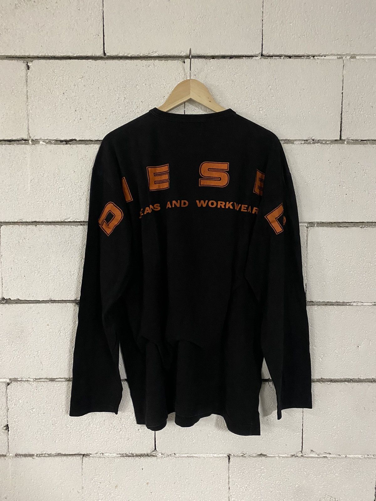 Diesel Diesel Jeans and workwear Back Spellout t shirt Size US XL / EU 56 / 4 - 1 Thumbnail